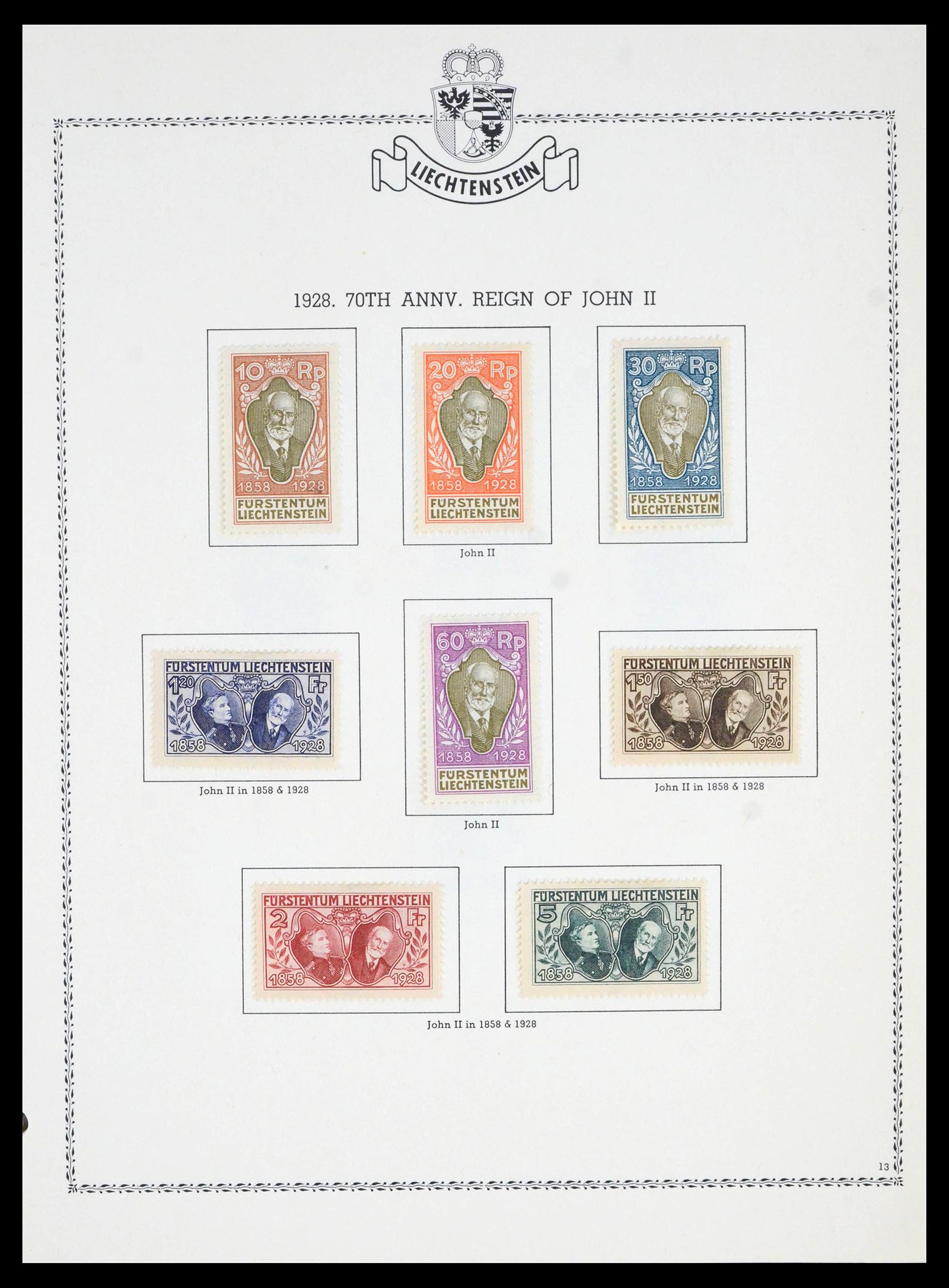 39931 0013 - Postzegelverzameling 39931 Liechtenstein compleet 1913-1985.