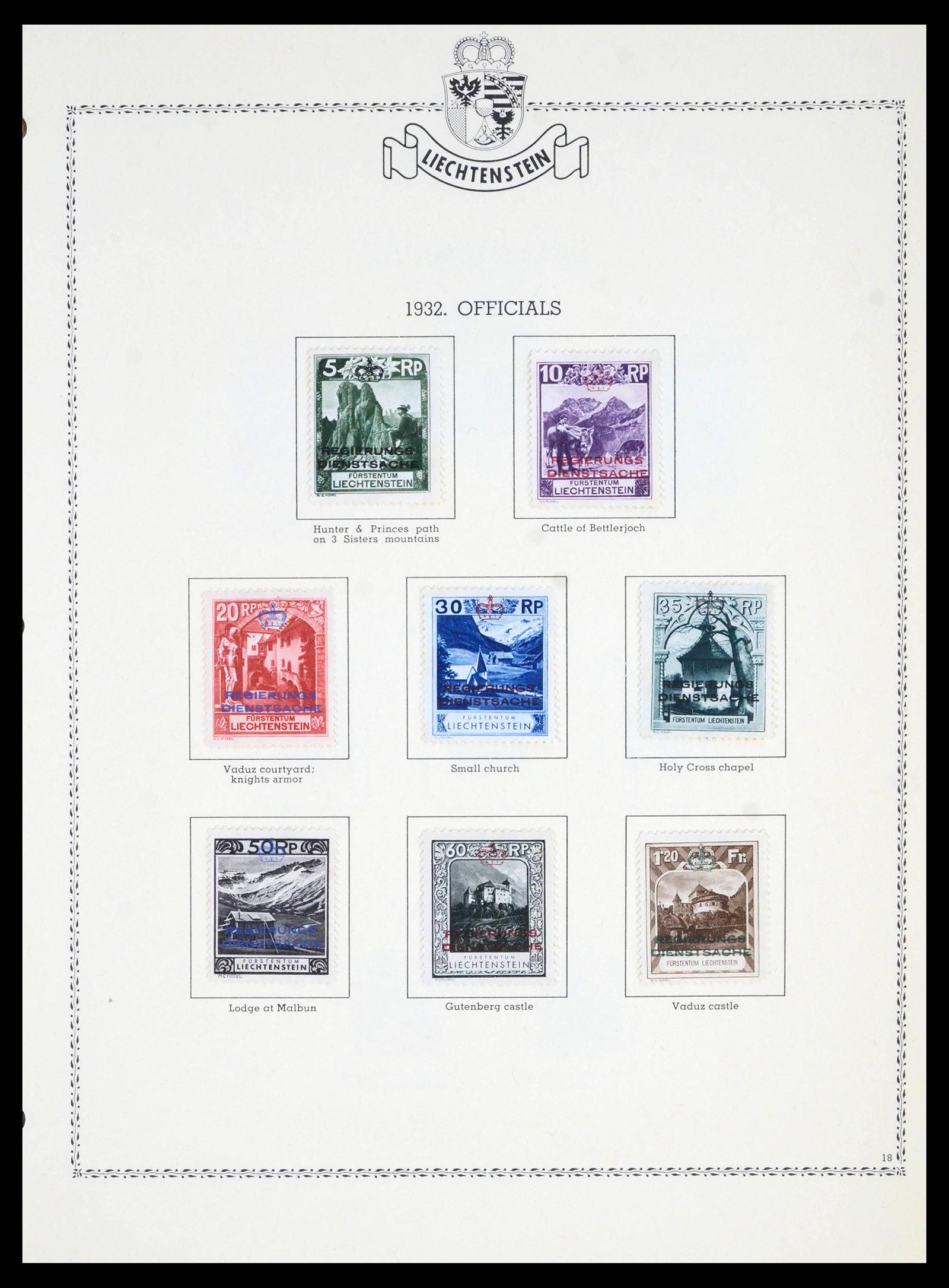 39931 0018 - Postzegelverzameling 39931 Liechtenstein compleet 1913-1985.
