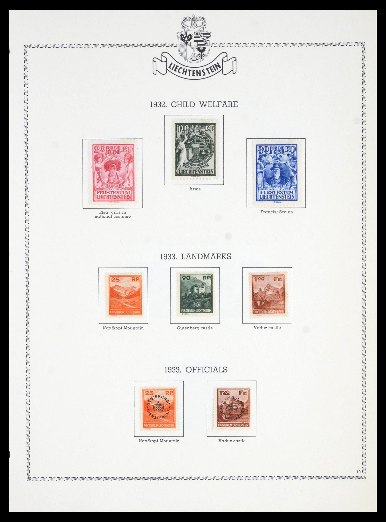 39931 0019 - Postzegelverzameling 39931 Liechtenstein compleet 1913-1985.