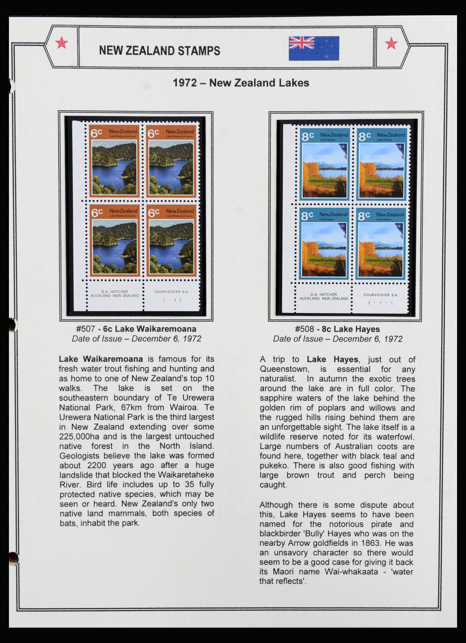 39932 0003 - Postzegelverzameling 39932 Nieuw Zeeland 1941-2008.