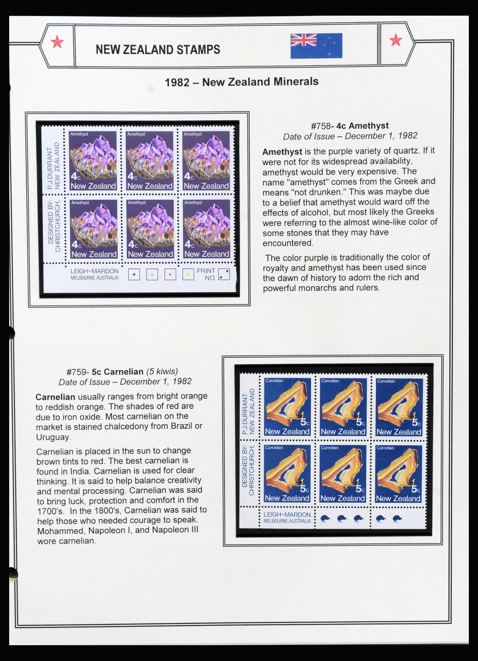 39932 0004 - Postzegelverzameling 39932 Nieuw Zeeland 1941-2008.