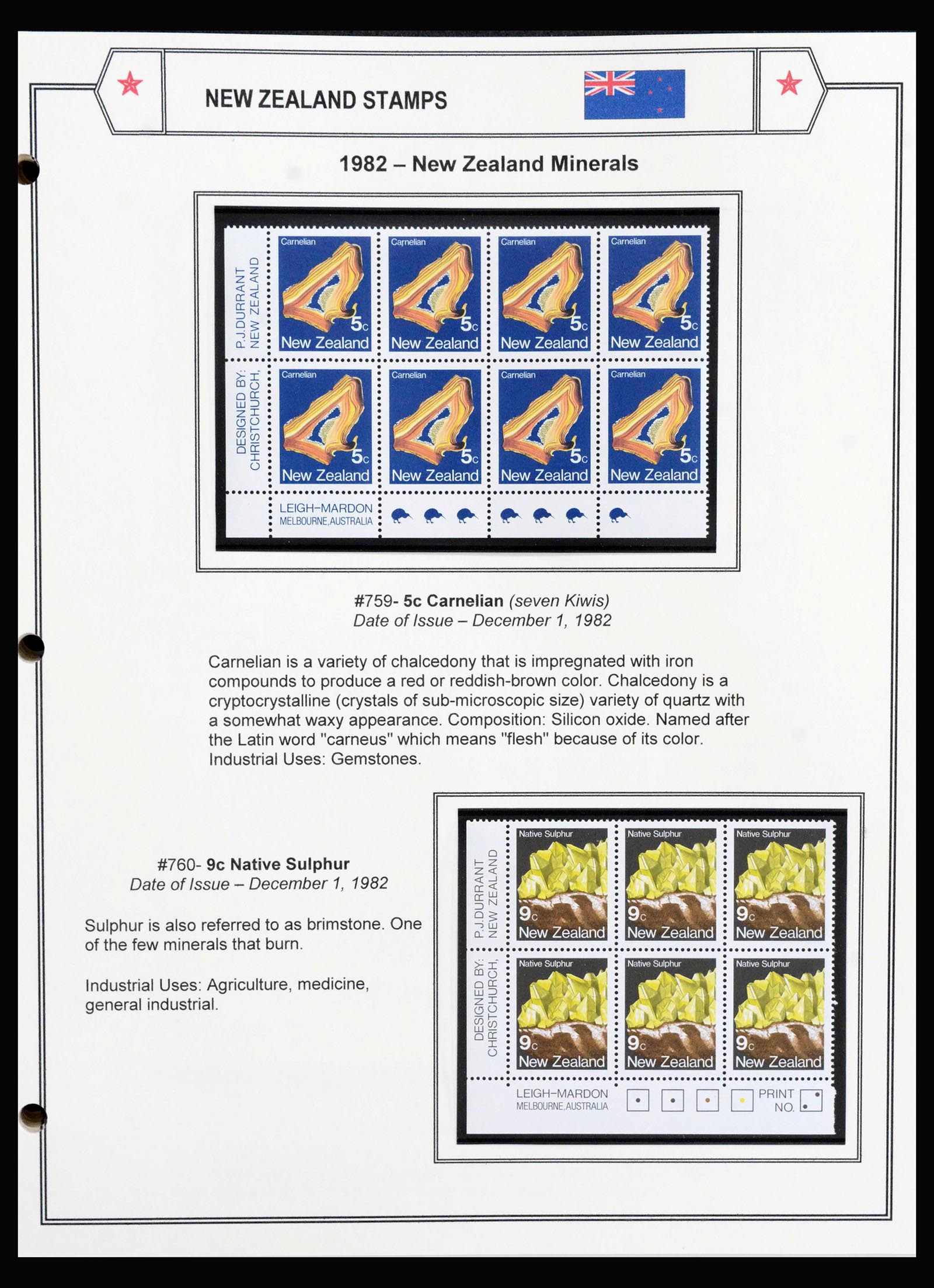 39932 0006 - Postzegelverzameling 39932 Nieuw Zeeland 1941-2008.