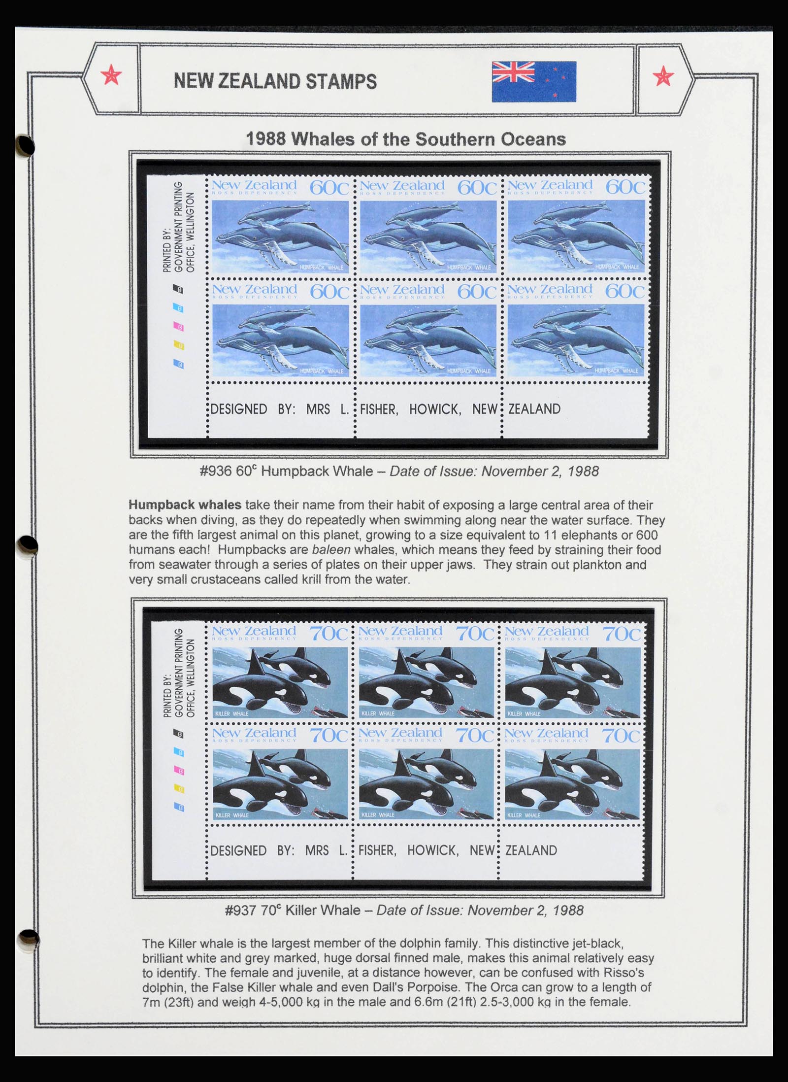 39932 0010 - Postzegelverzameling 39932 Nieuw Zeeland 1941-2008.