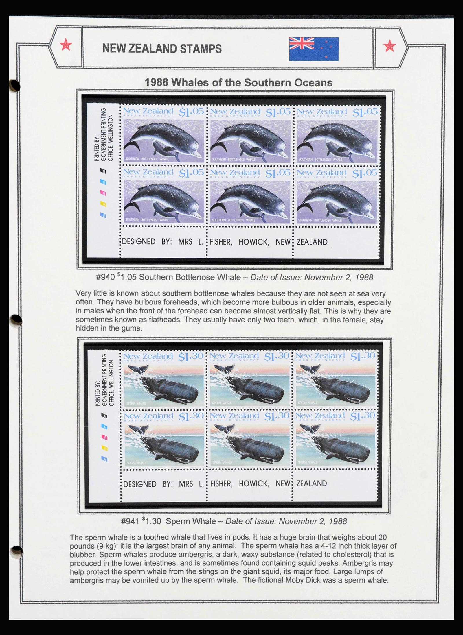 39932 0012 - Postzegelverzameling 39932 Nieuw Zeeland 1941-2008.