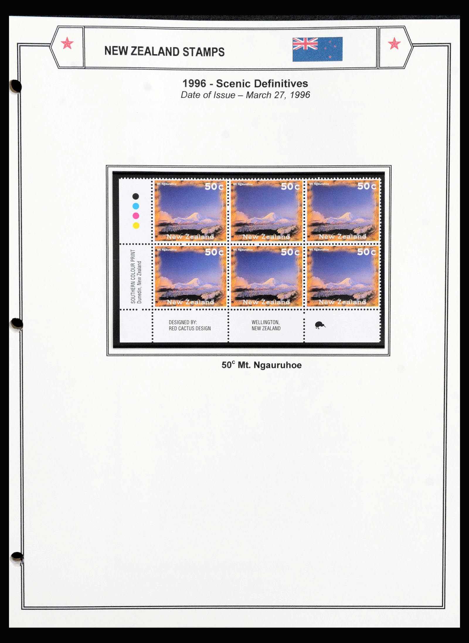39932 0017 - Postzegelverzameling 39932 Nieuw Zeeland 1941-2008.