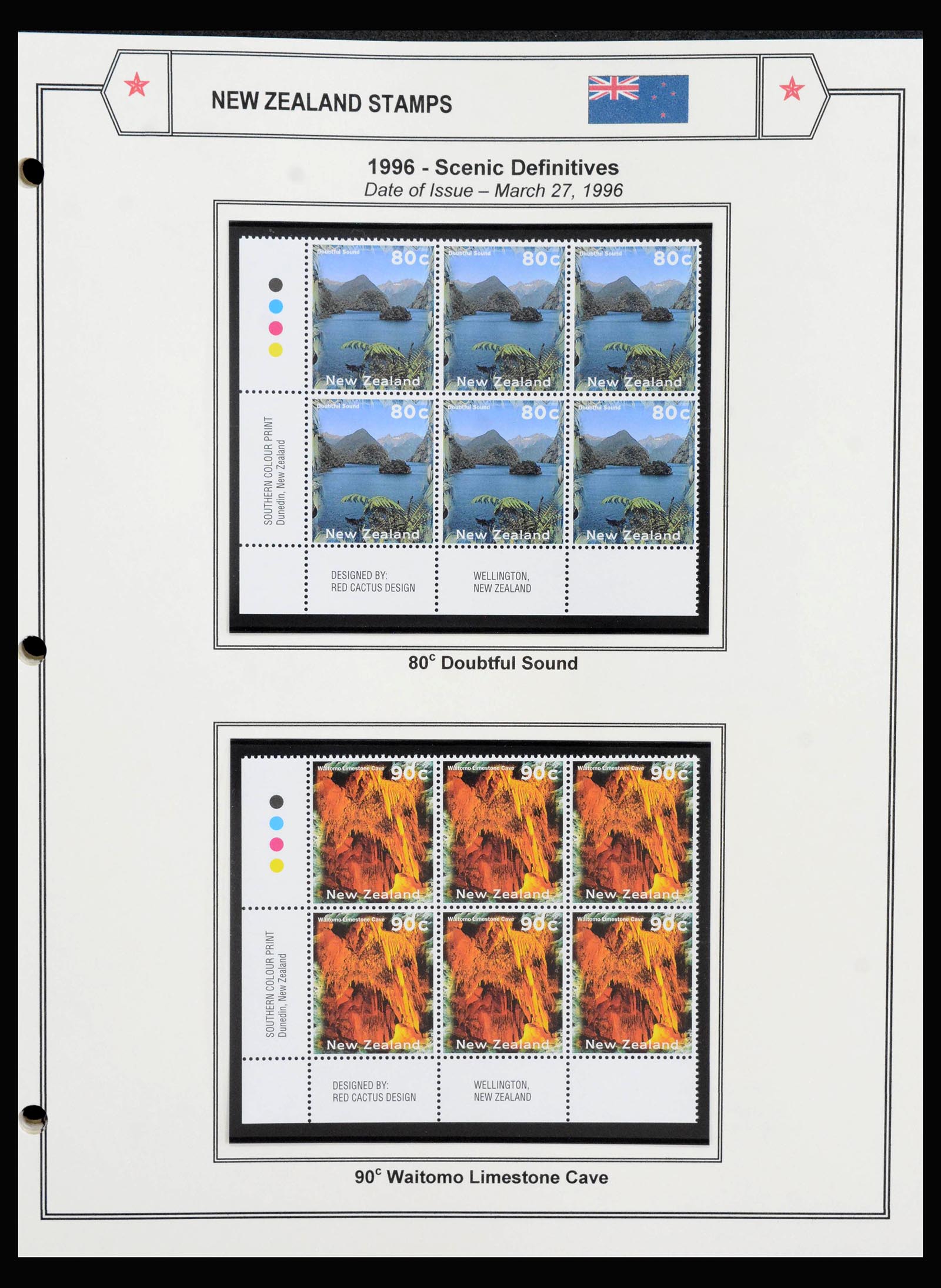 39932 0019 - Postzegelverzameling 39932 Nieuw Zeeland 1941-2008.