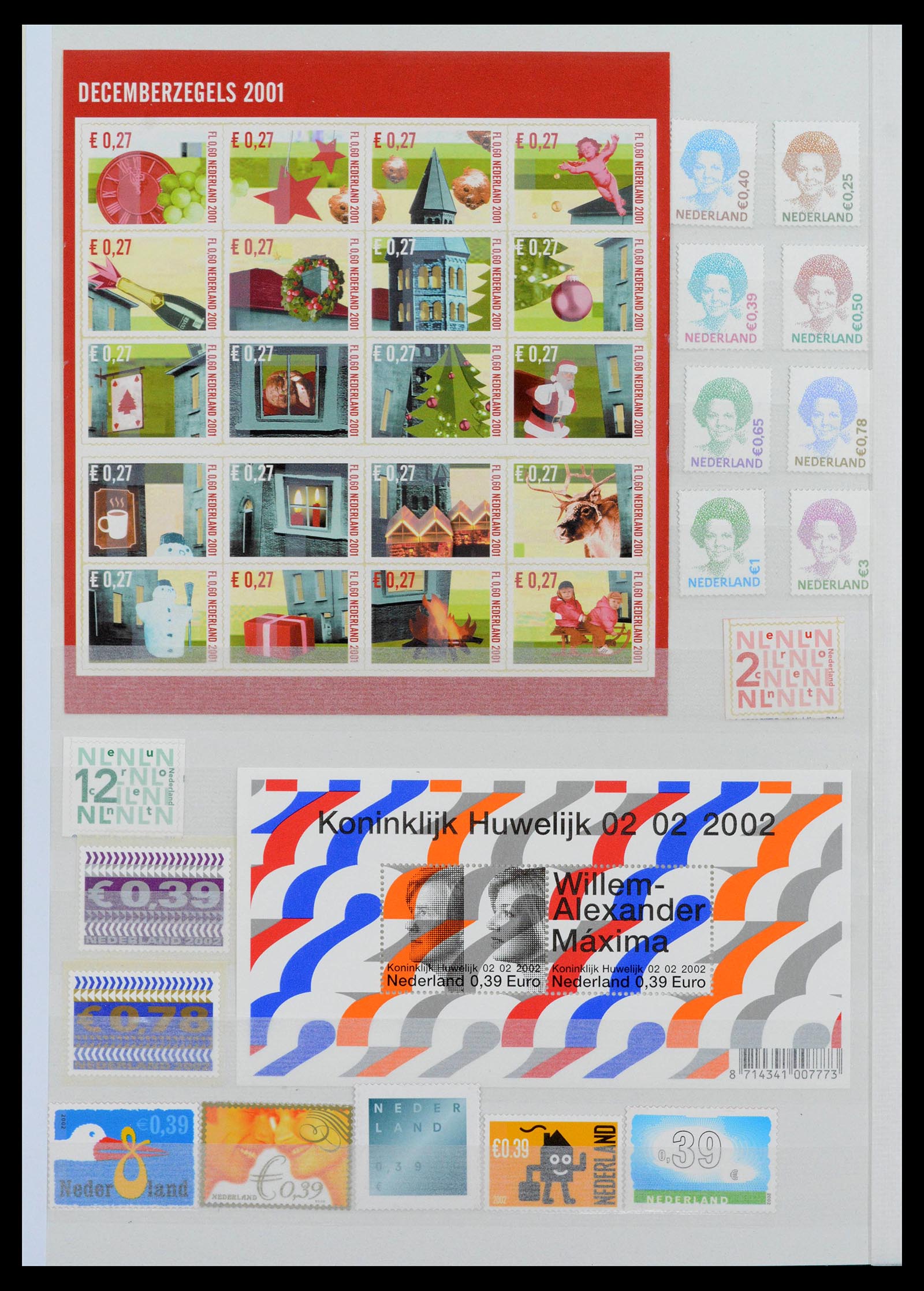39933 0002 - Postzegelverzameling 39933 Nederland 2001-december 2022!