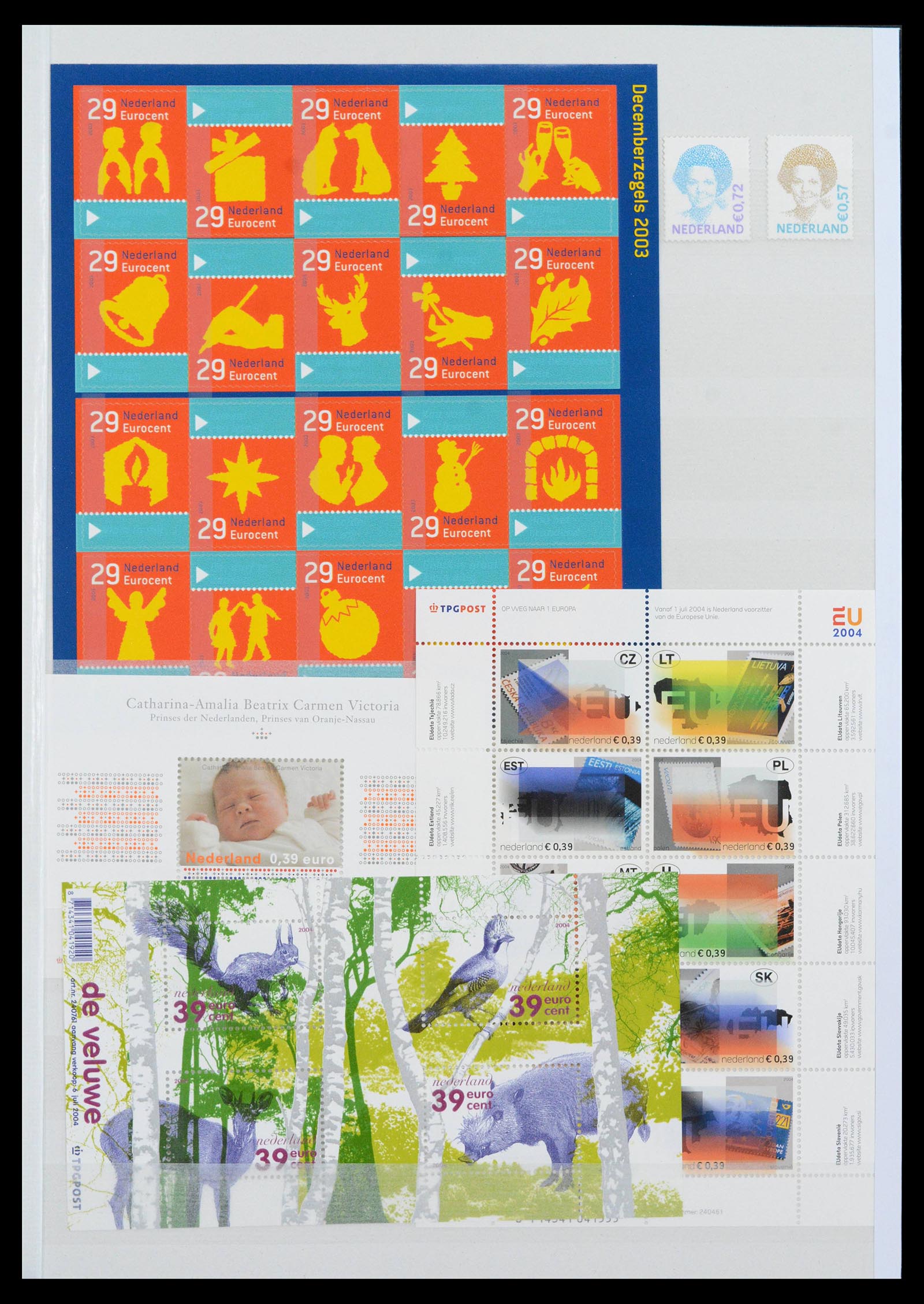 39933 0009 - Postzegelverzameling 39933 Nederland 2001-december 2022!
