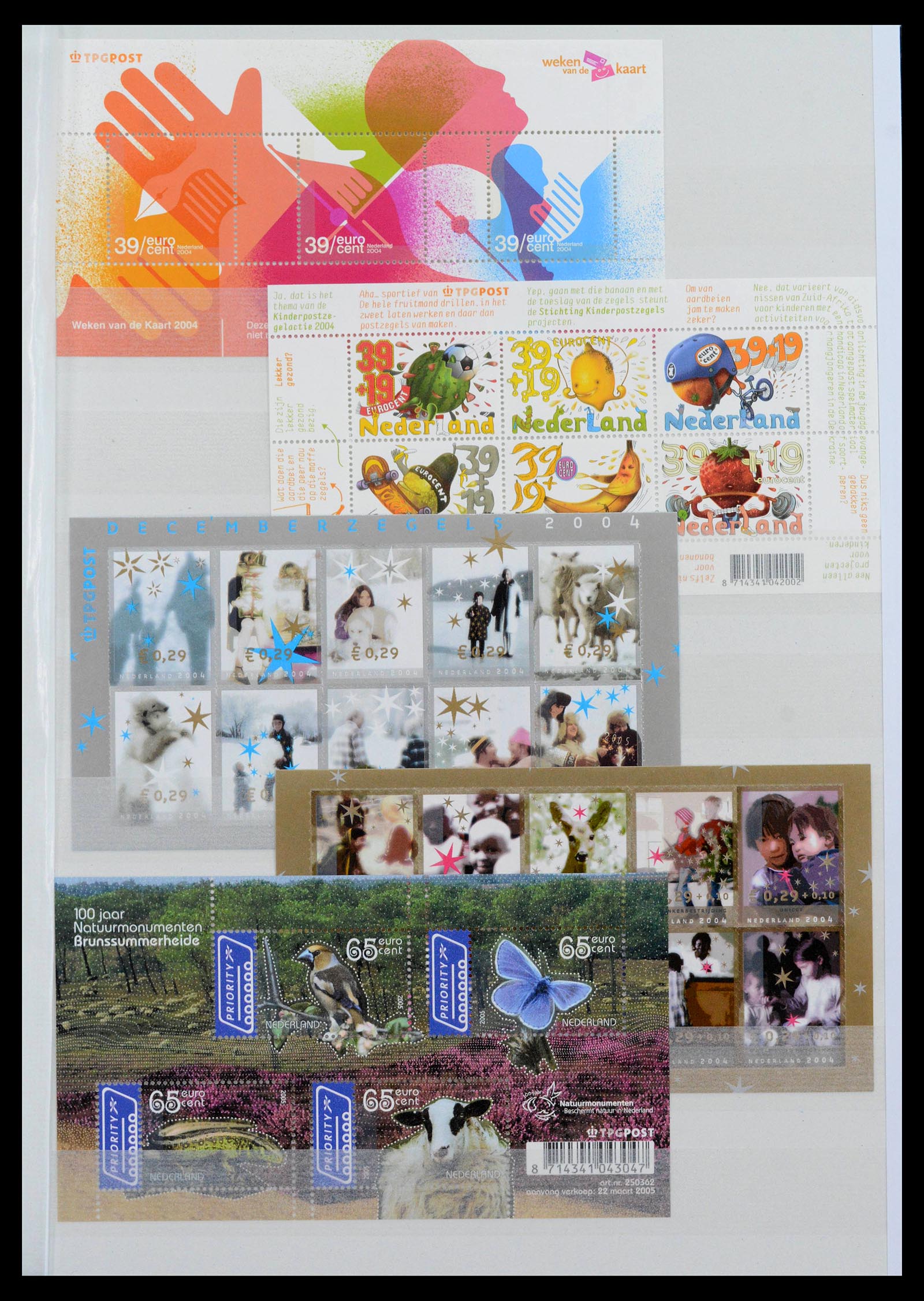 39933 0011 - Postzegelverzameling 39933 Nederland 2001-december 2022!