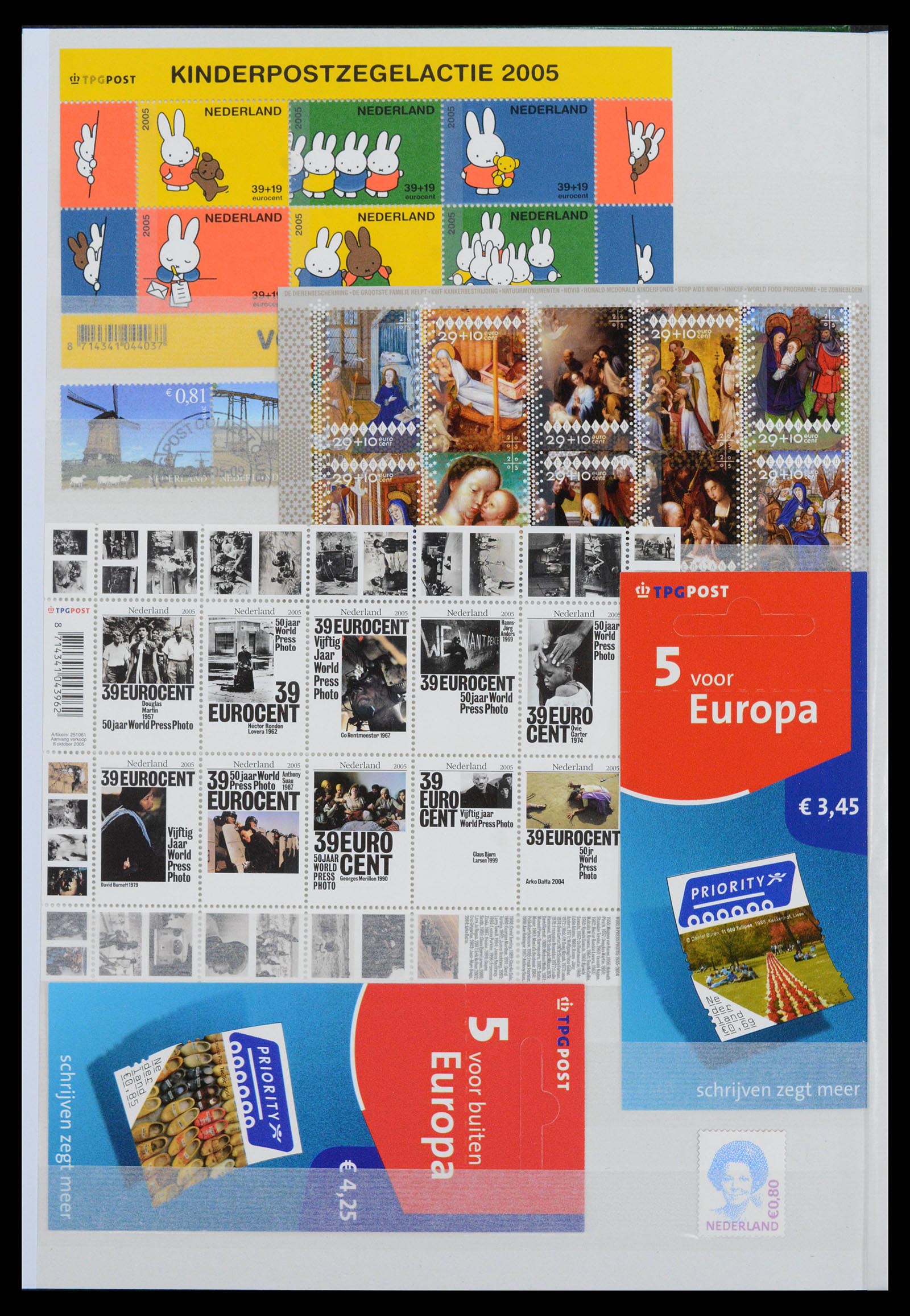 39933 0014 - Postzegelverzameling 39933 Nederland 2001-december 2022!