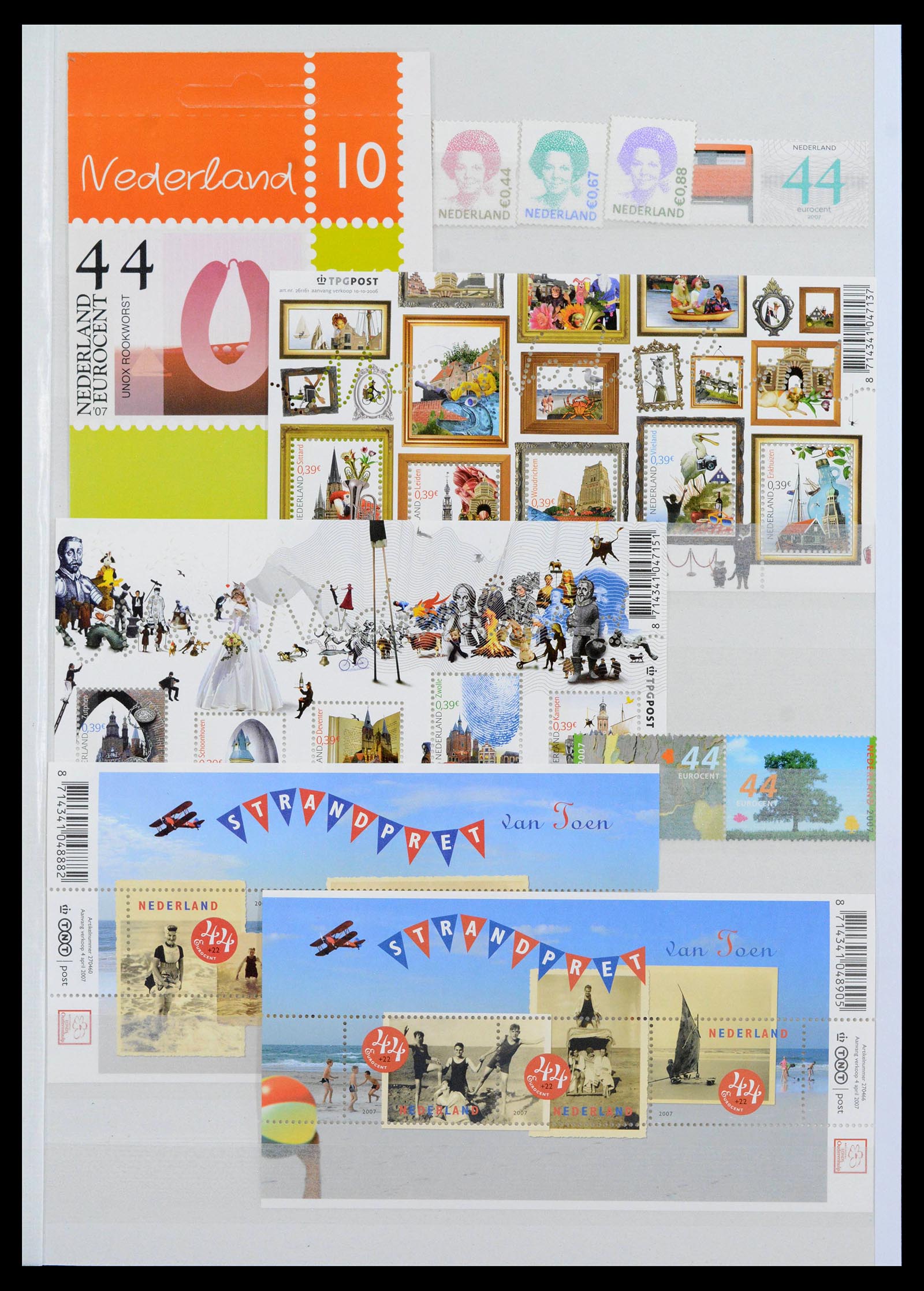 39933 0017 - Postzegelverzameling 39933 Nederland 2001-december 2022!