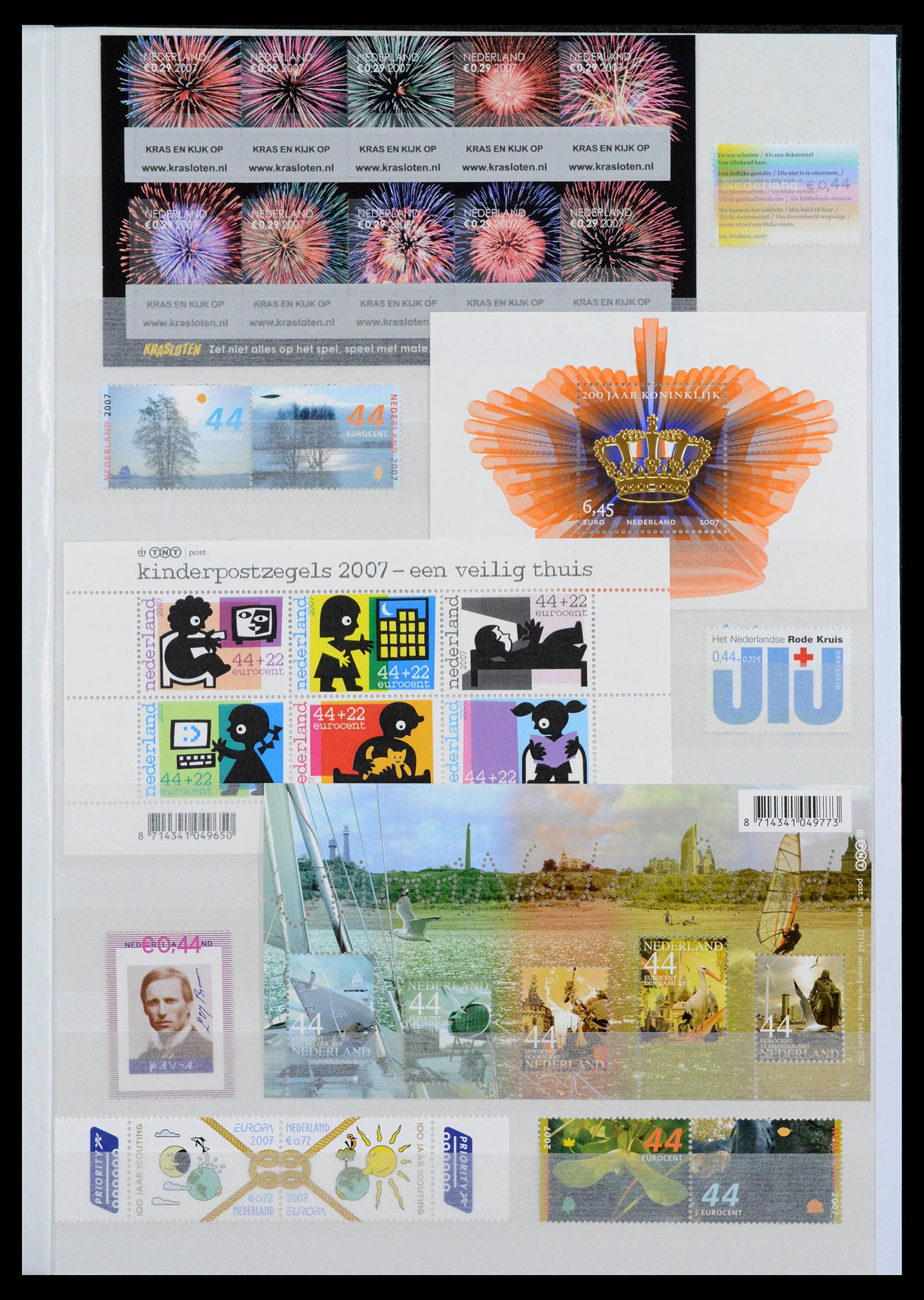 39933 0019 - Postzegelverzameling 39933 Nederland 2001-december 2022!