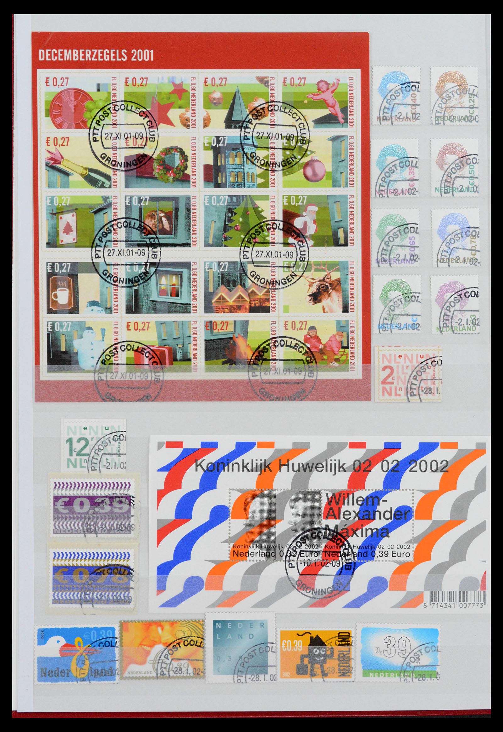 39934 0002 - Postzegelverzameling 39934 Nederland 2001-december 2022!