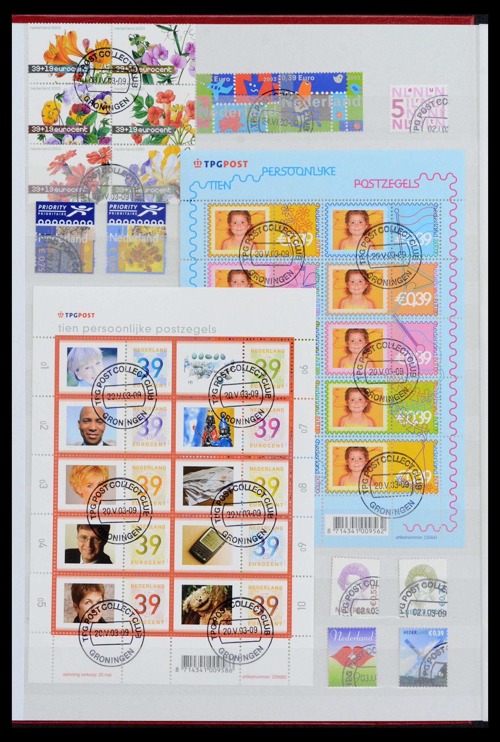 39934 0006 - Postzegelverzameling 39934 Nederland 2001-december 2022!