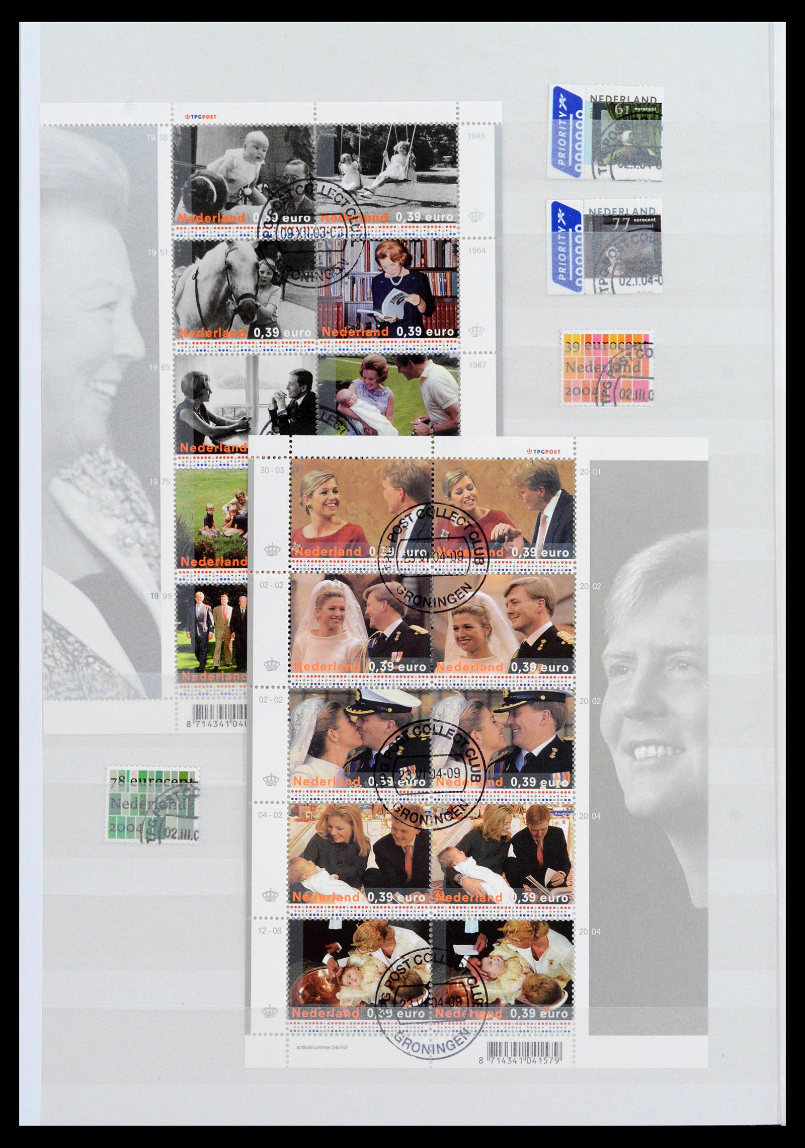 39934 0010 - Postzegelverzameling 39934 Nederland 2001-december 2022!