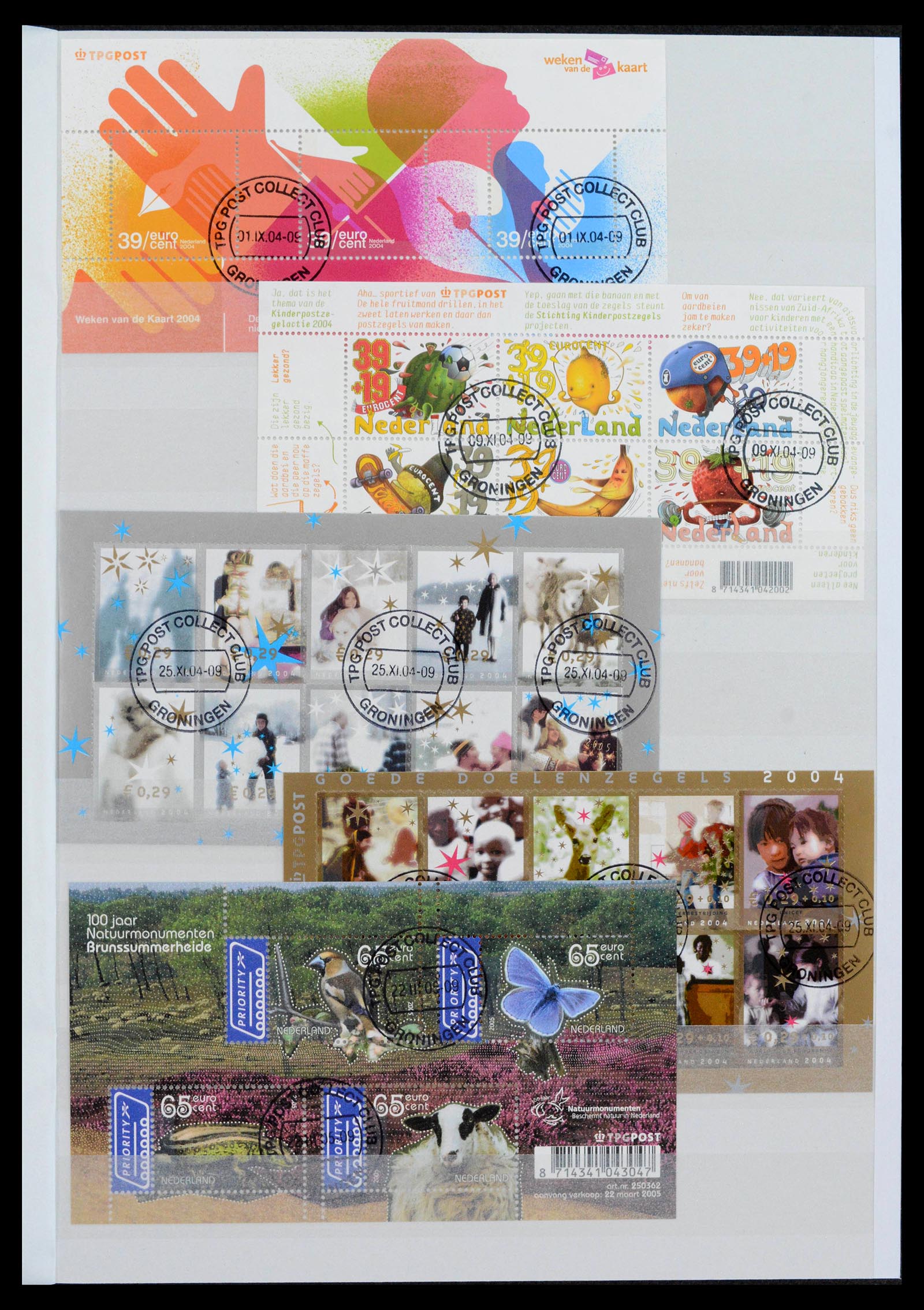 39934 0011 - Postzegelverzameling 39934 Nederland 2001-december 2022!