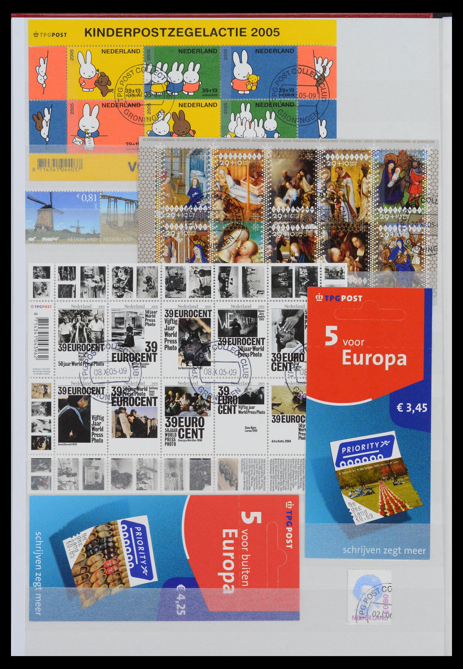 39934 0014 - Postzegelverzameling 39934 Nederland 2001-december 2022!