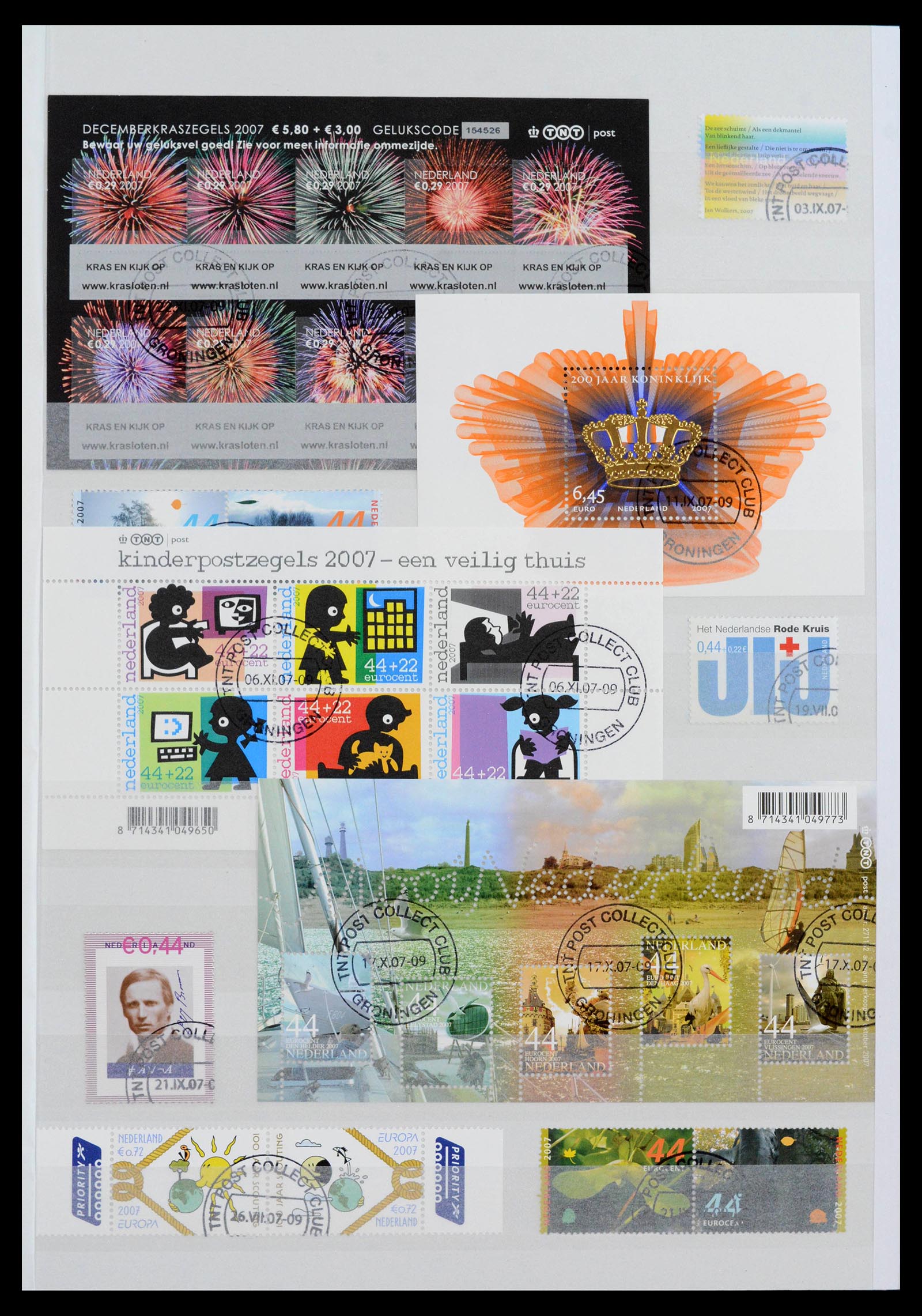 39934 0019 - Postzegelverzameling 39934 Nederland 2001-december 2022!