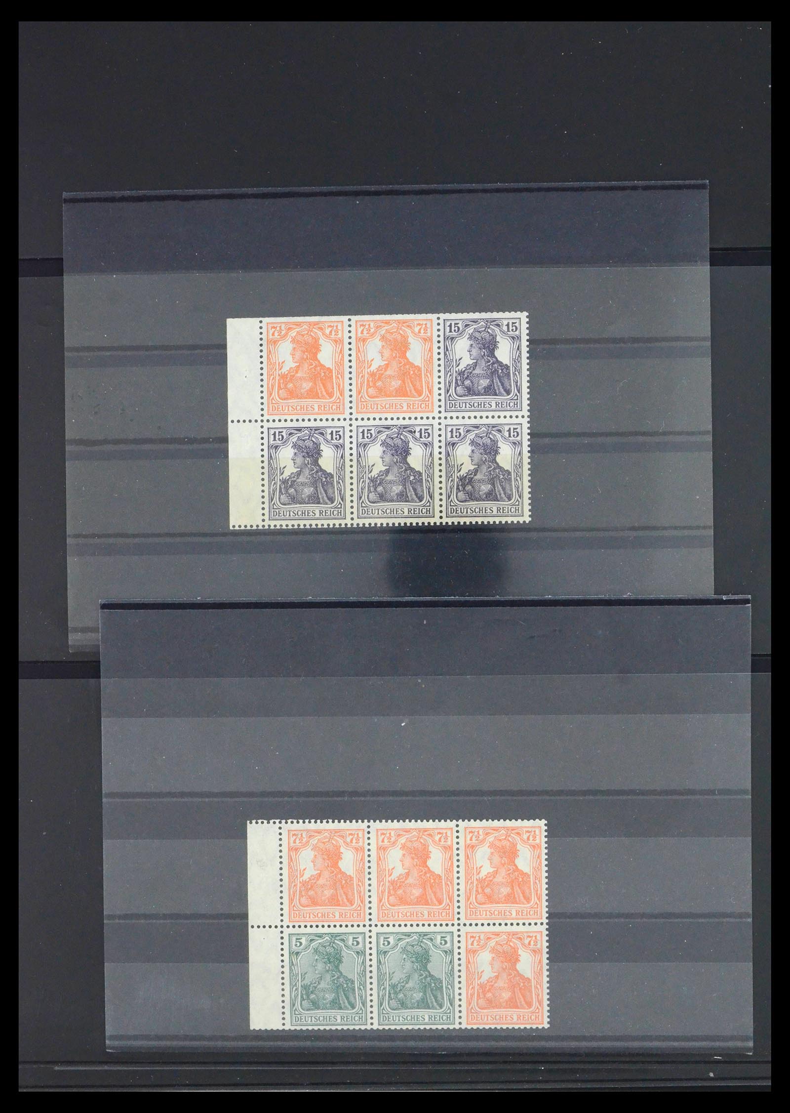 39940 0002 - Postzegelverzameling 39940 Duitse Rijk boekjes en combinaties 1913-19