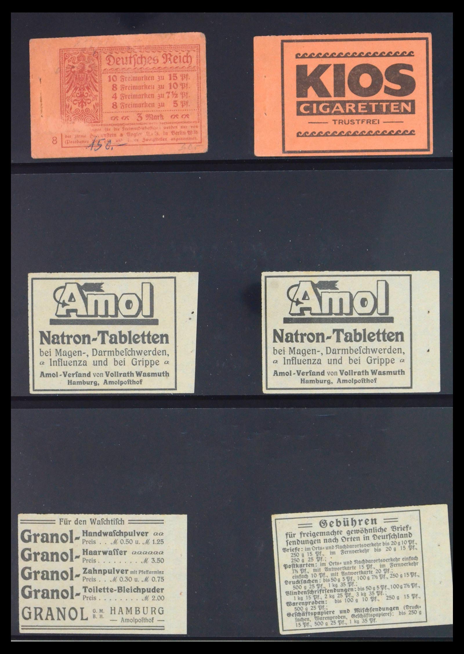 39940 0004 - Postzegelverzameling 39940 Duitse Rijk boekjes en combinaties 1913-19