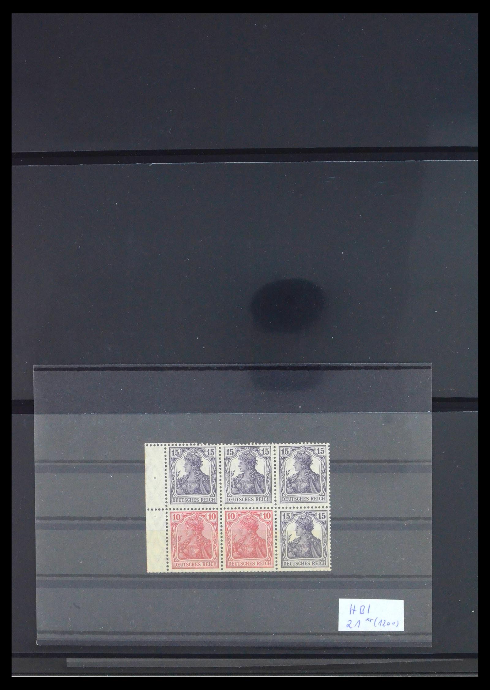 39940 0005 - Postzegelverzameling 39940 Duitse Rijk boekjes en combinaties 1913-19