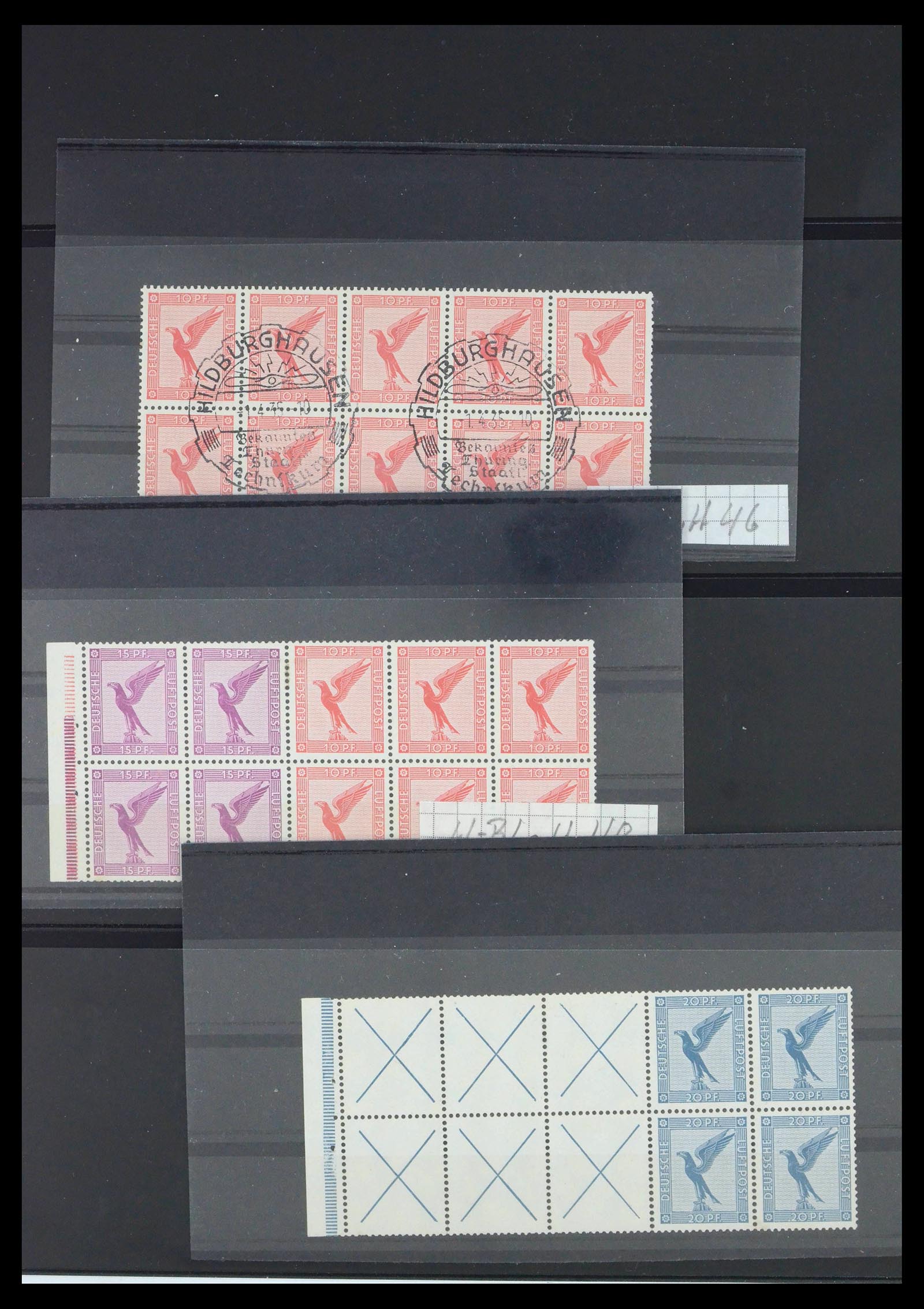 39940 0006 - Postzegelverzameling 39940 Duitse Rijk boekjes en combinaties 1913-19