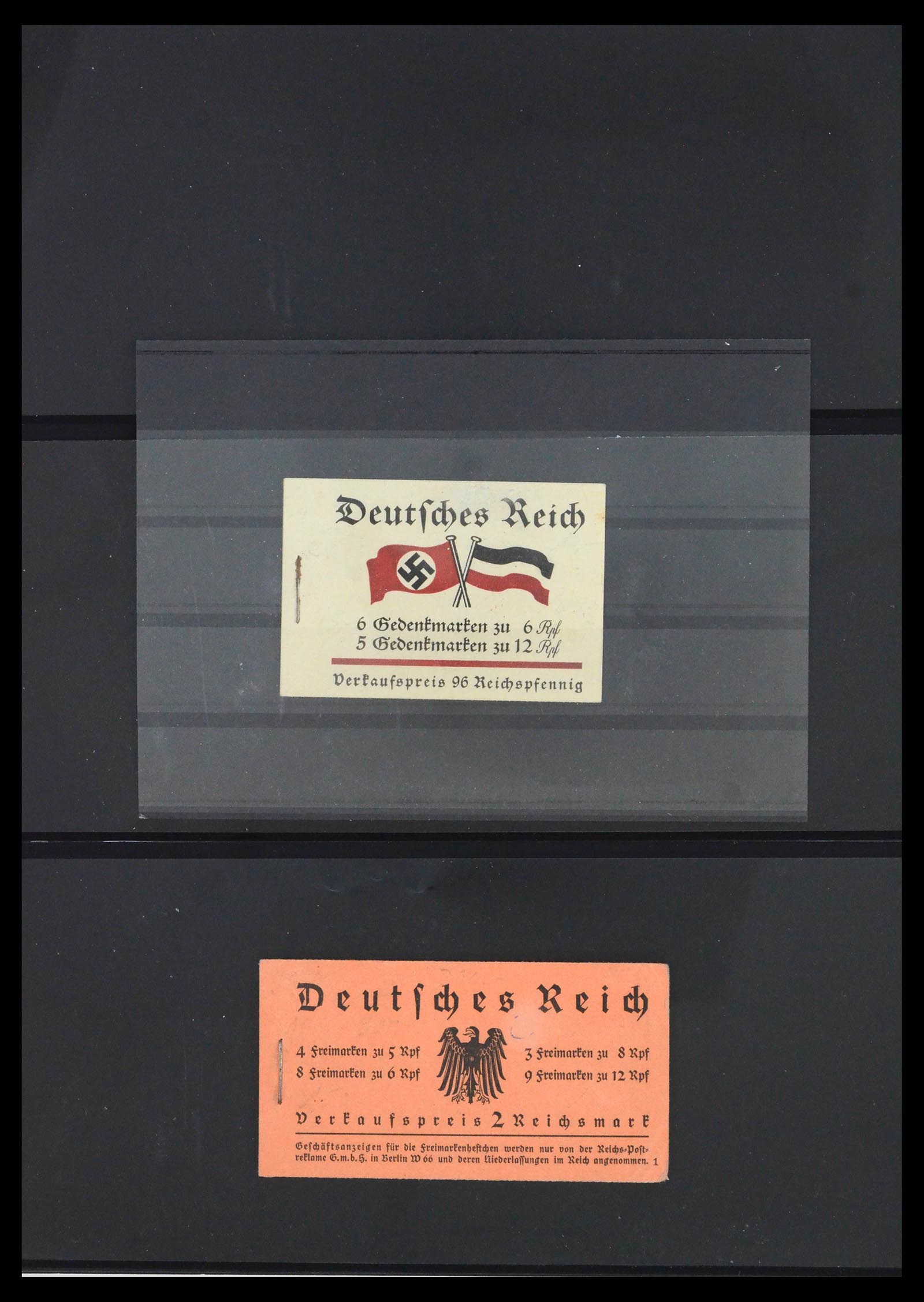39940 0017 - Postzegelverzameling 39940 Duitse Rijk boekjes en combinaties 1913-19