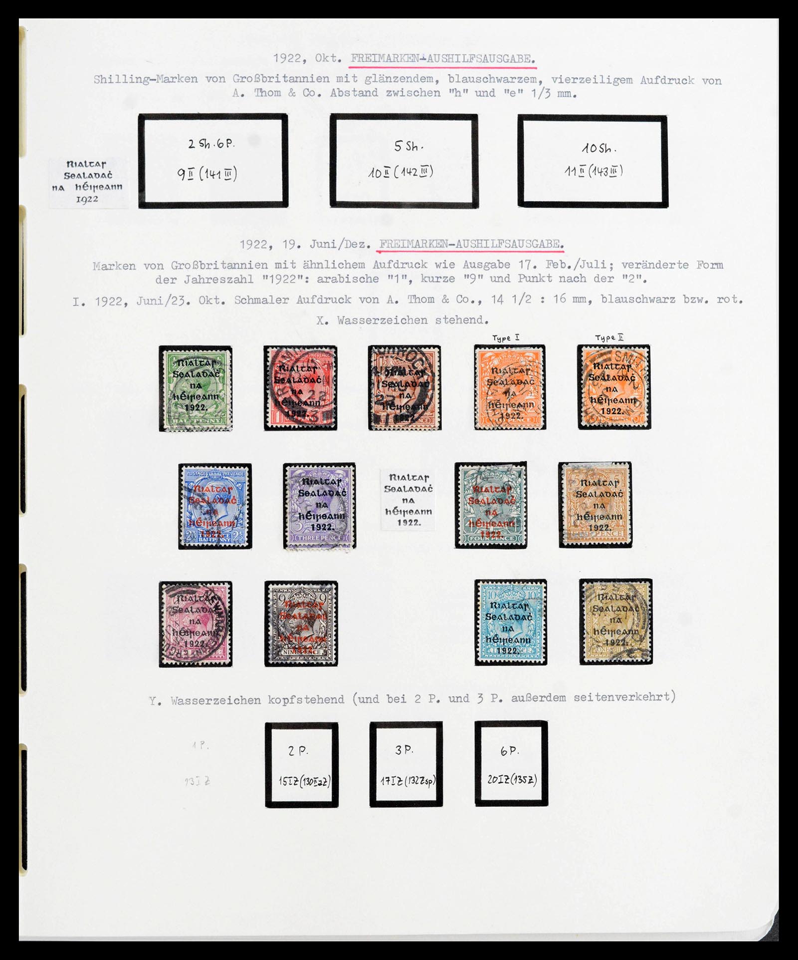 39942 0007 - Stamp collection 39942 Ireland 1881-1964.