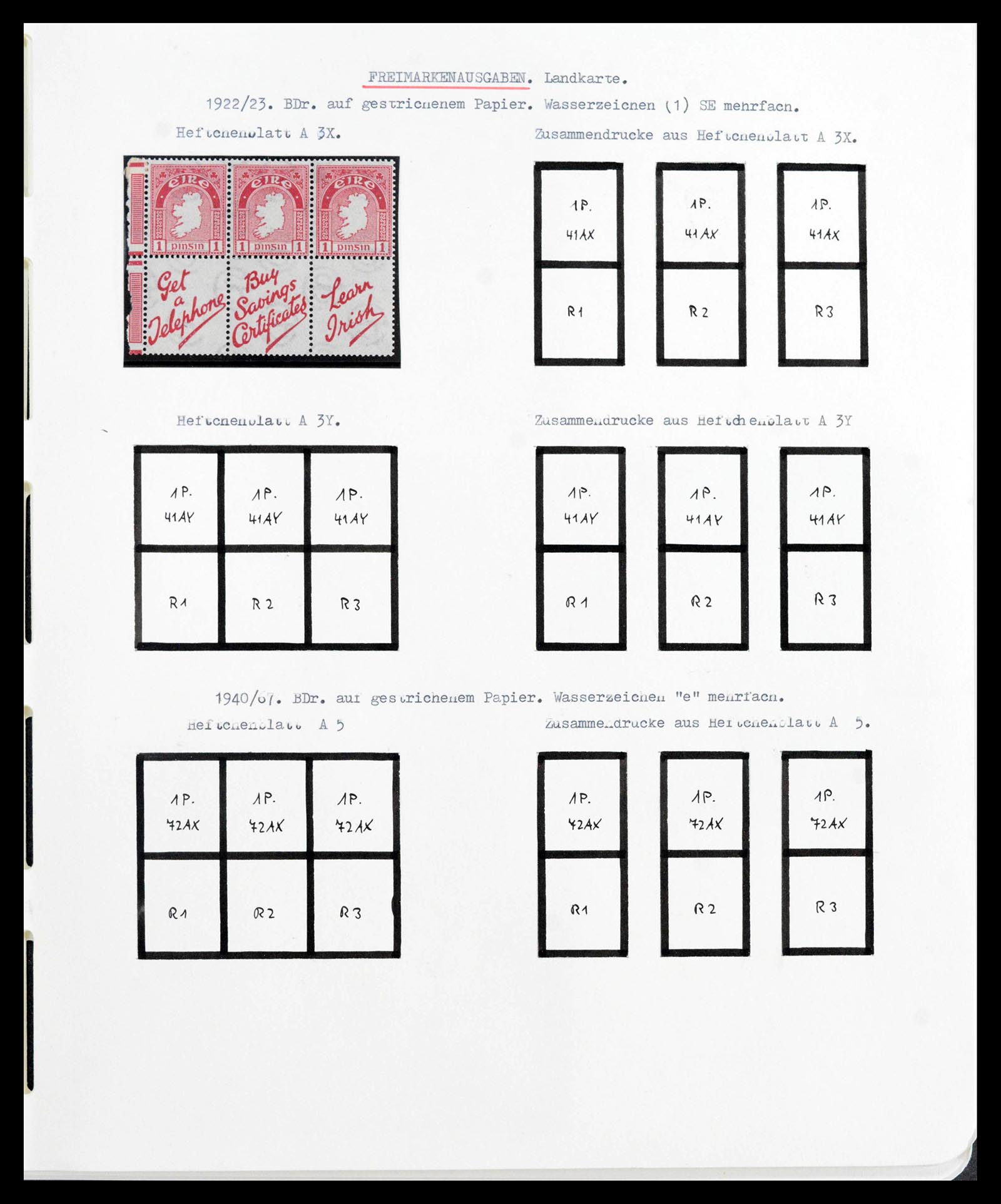 39942 0017 - Stamp collection 39942 Ireland 1881-1964.