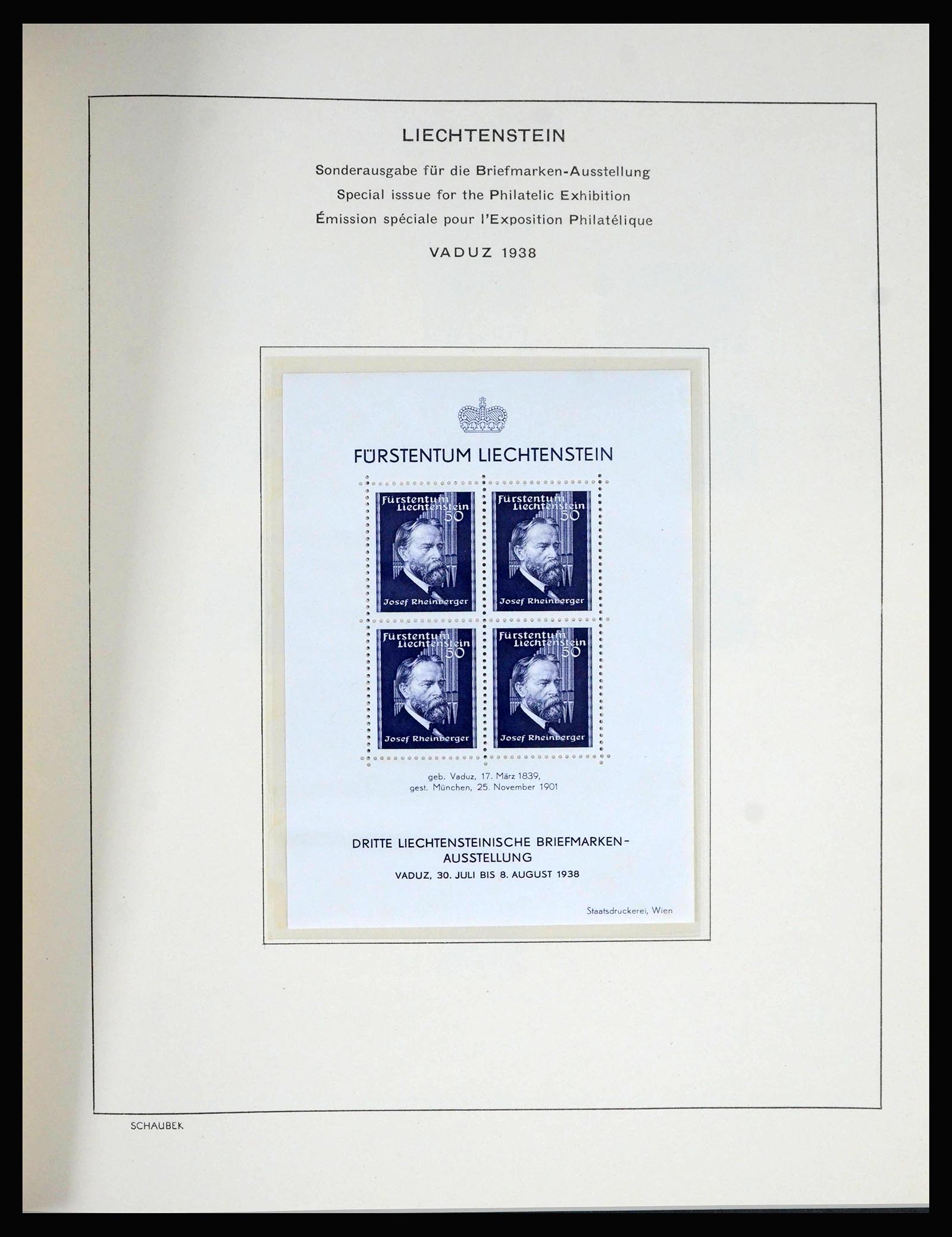 39944 0015 - Postzegelverzameling 39944 Liechtenstein 1912-2020!