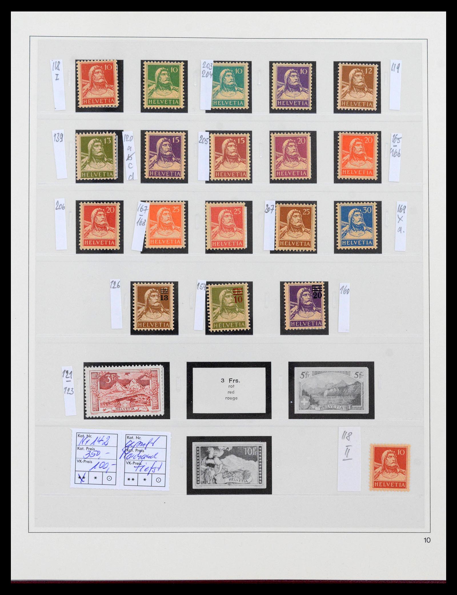 39946 0008 - Postzegelverzameling 39946 Zwitserland 1862-1963.