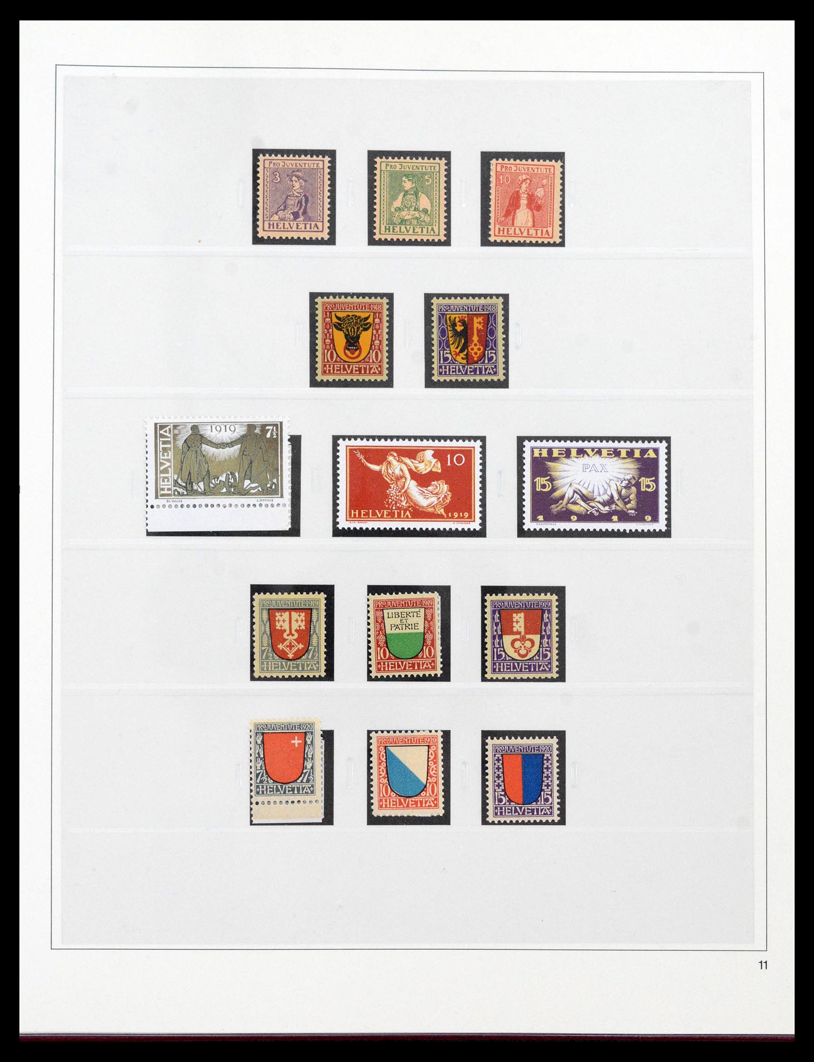 39946 0009 - Postzegelverzameling 39946 Zwitserland 1862-1963.