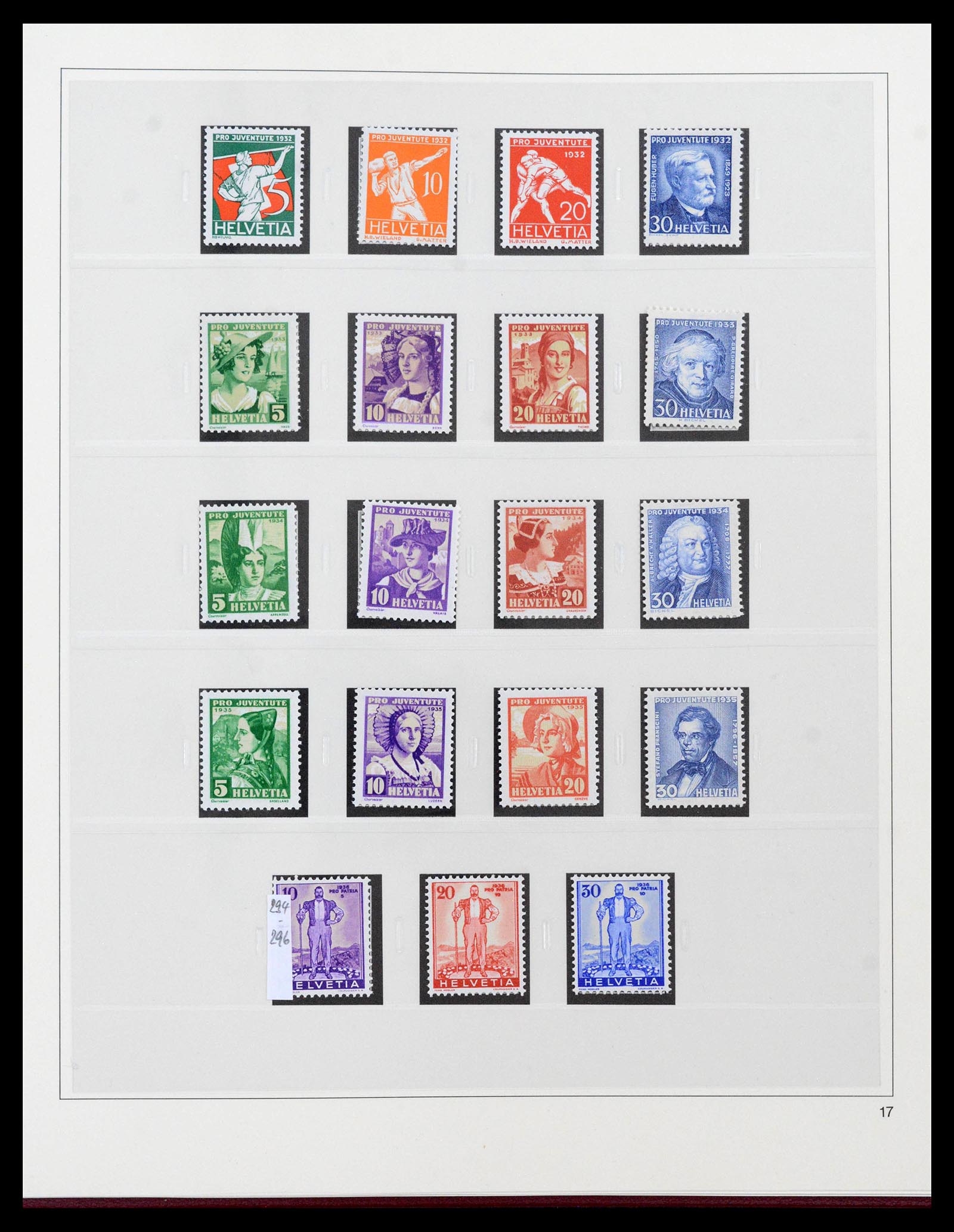 39946 0015 - Postzegelverzameling 39946 Zwitserland 1862-1963.