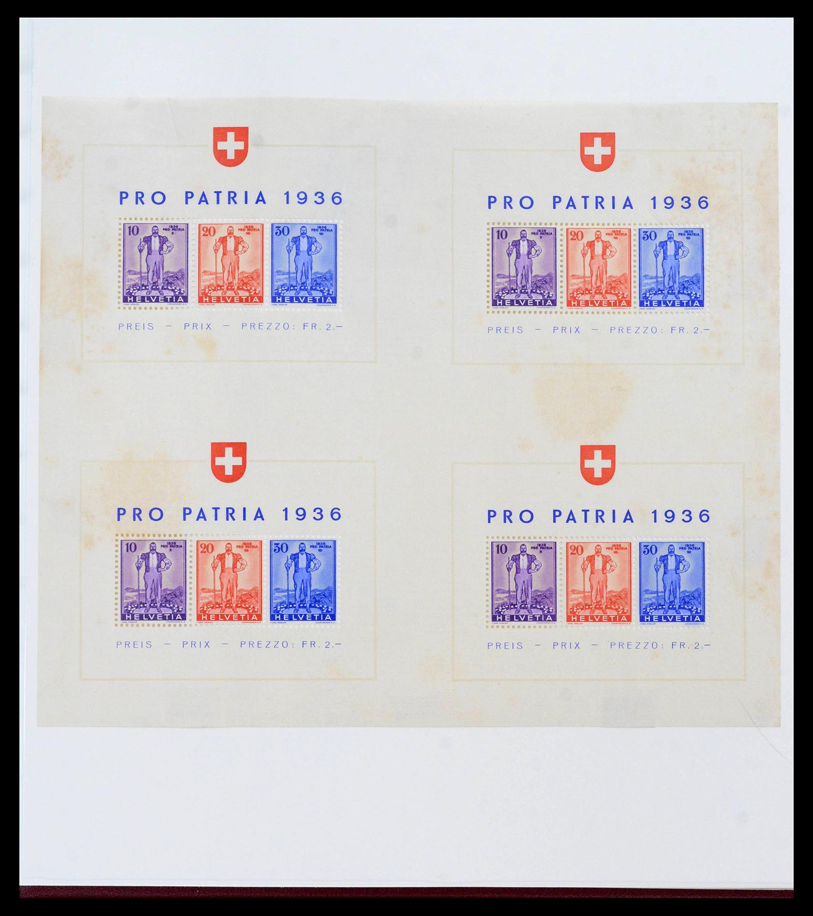39946 0017 - Postzegelverzameling 39946 Zwitserland 1862-1963.