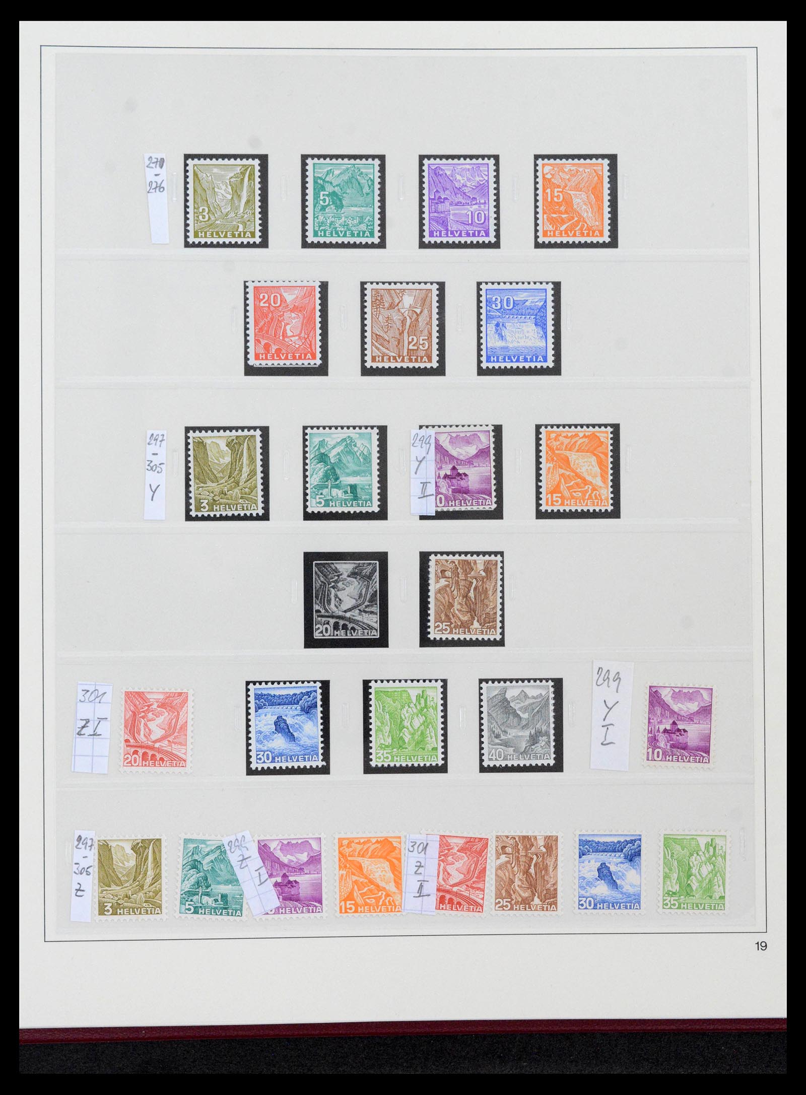 39946 0018 - Postzegelverzameling 39946 Zwitserland 1862-1963.