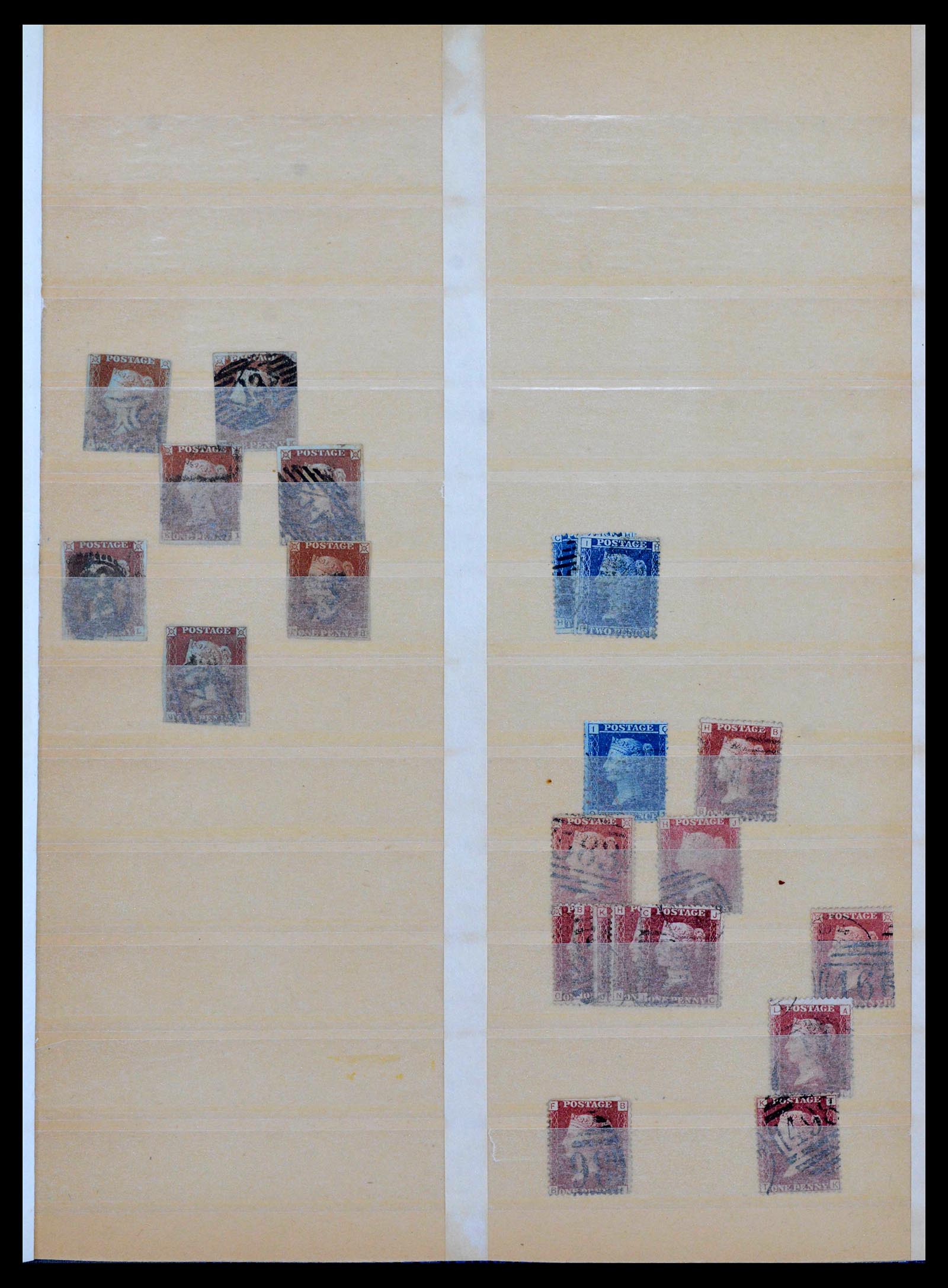 39948 0001 - Stamp collection 39948 Great Britain 1841-1939.