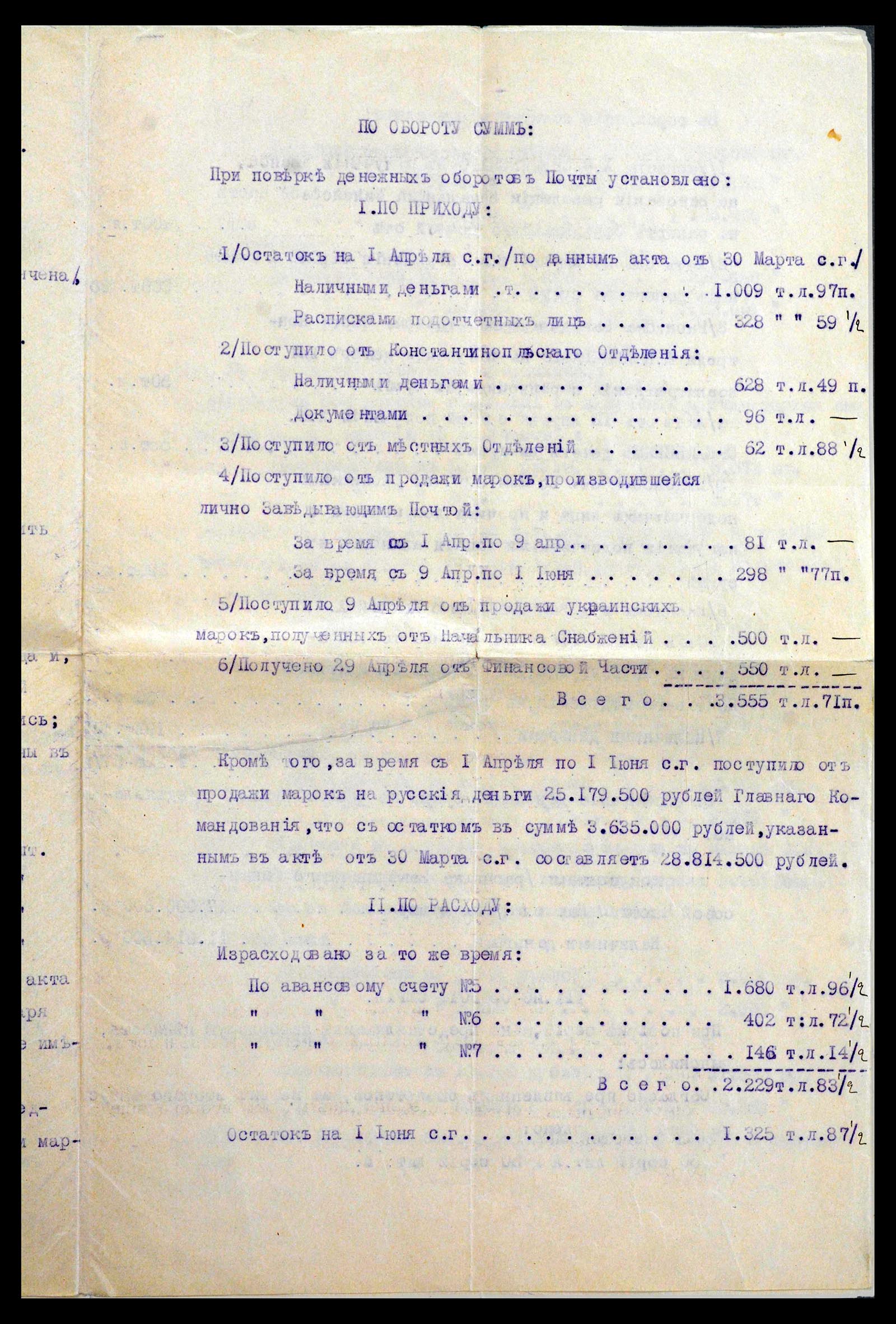 39951 0007 - Stamp collection 39951 Russian post in Constantinopel 1921.