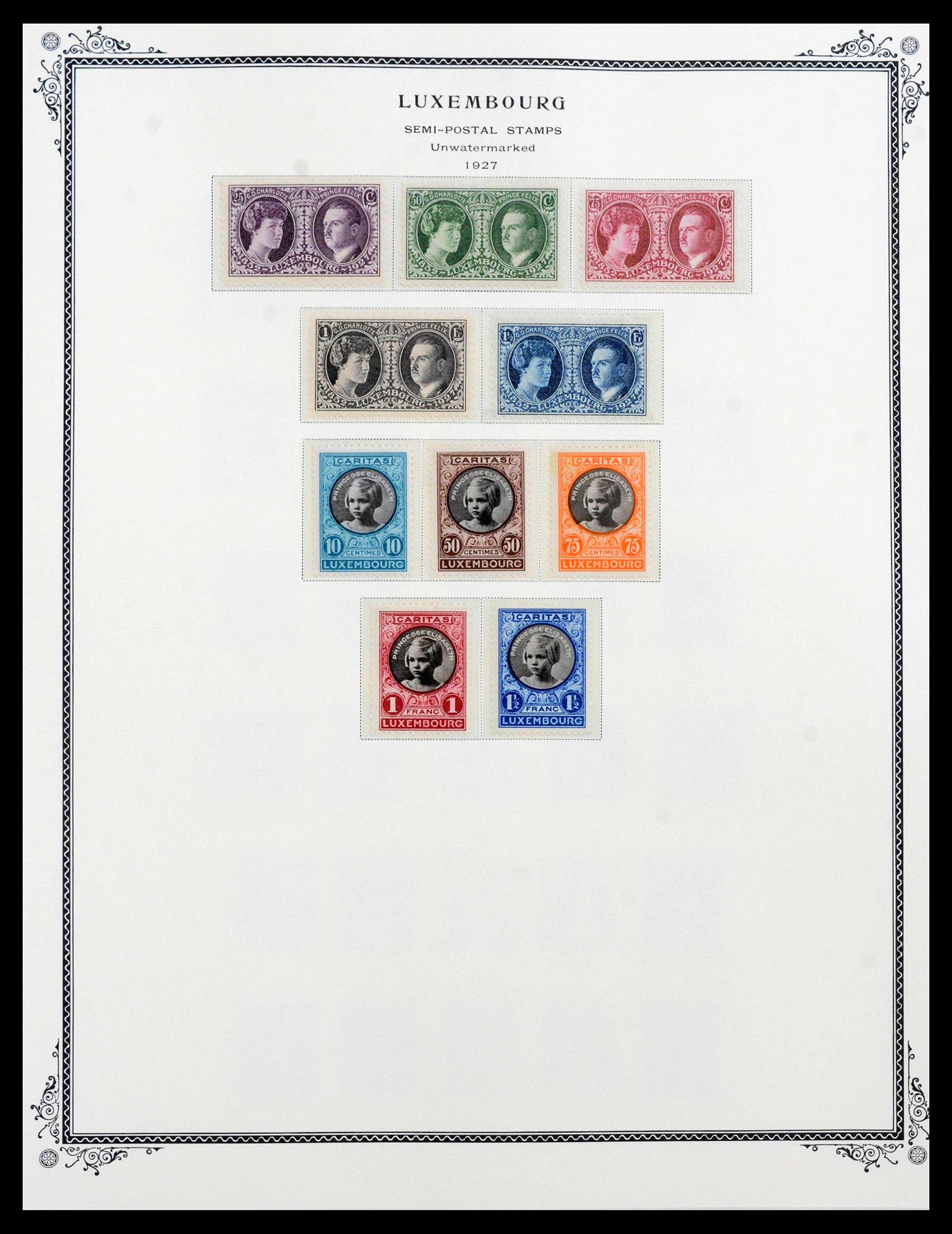 39956 0020 - Postzegelverzameling 39956 Luxemburg 1859-1946.