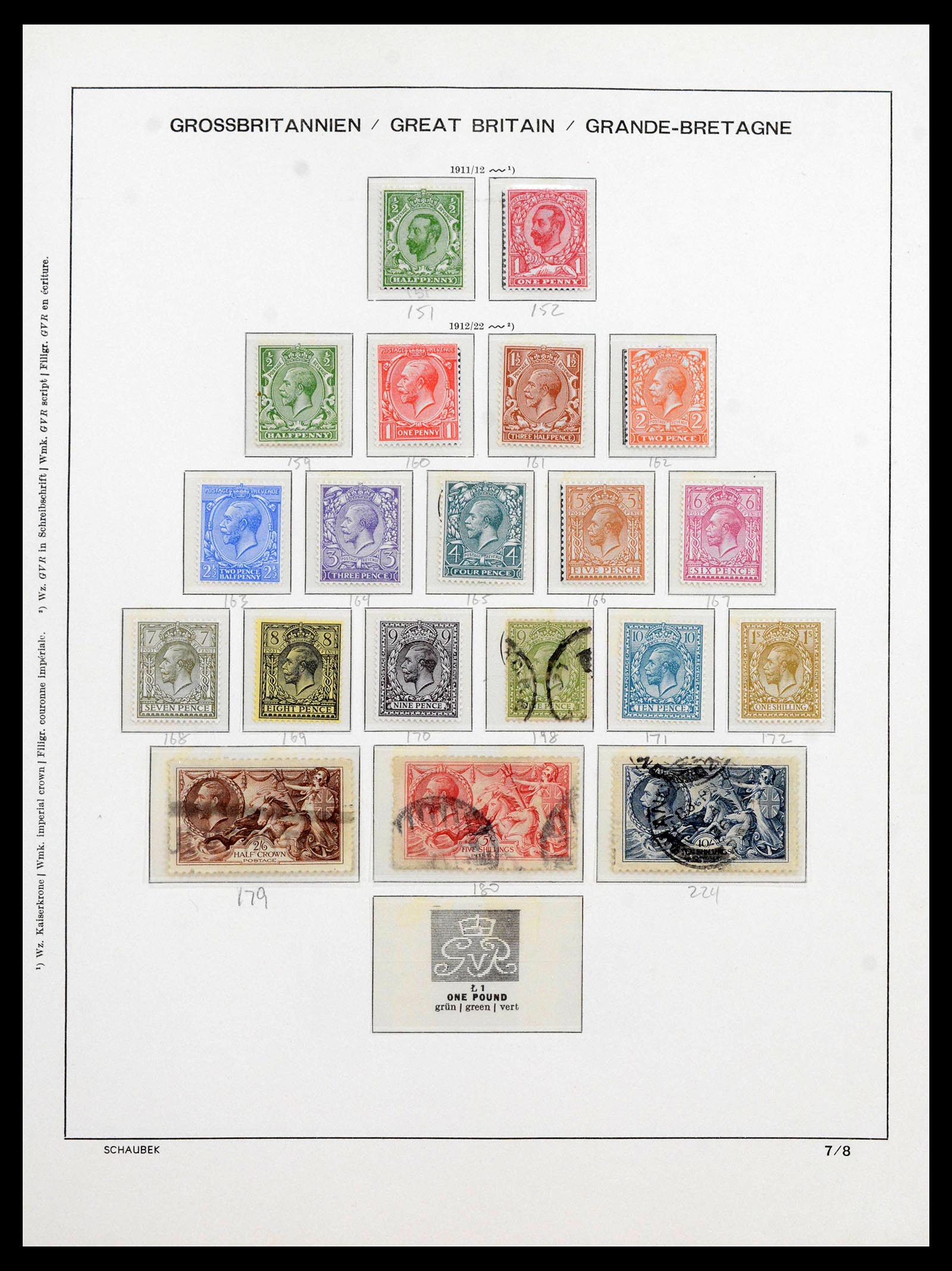 39965 0010 - Postzegelverzameling 39965 Engeland 1840-1970.
