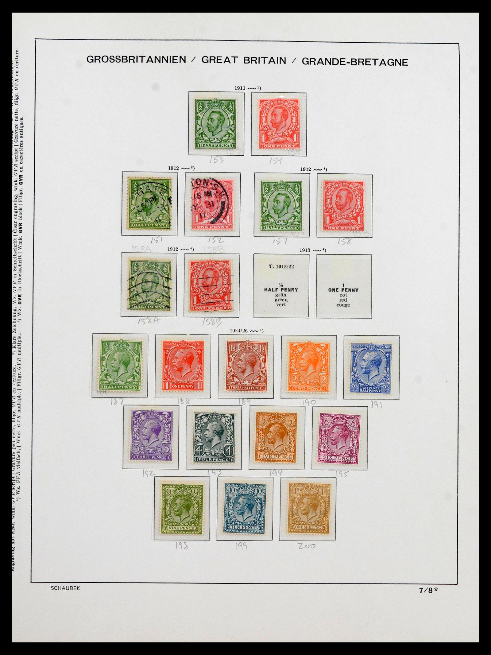 39965 0011 - Postzegelverzameling 39965 Engeland 1840-1970.