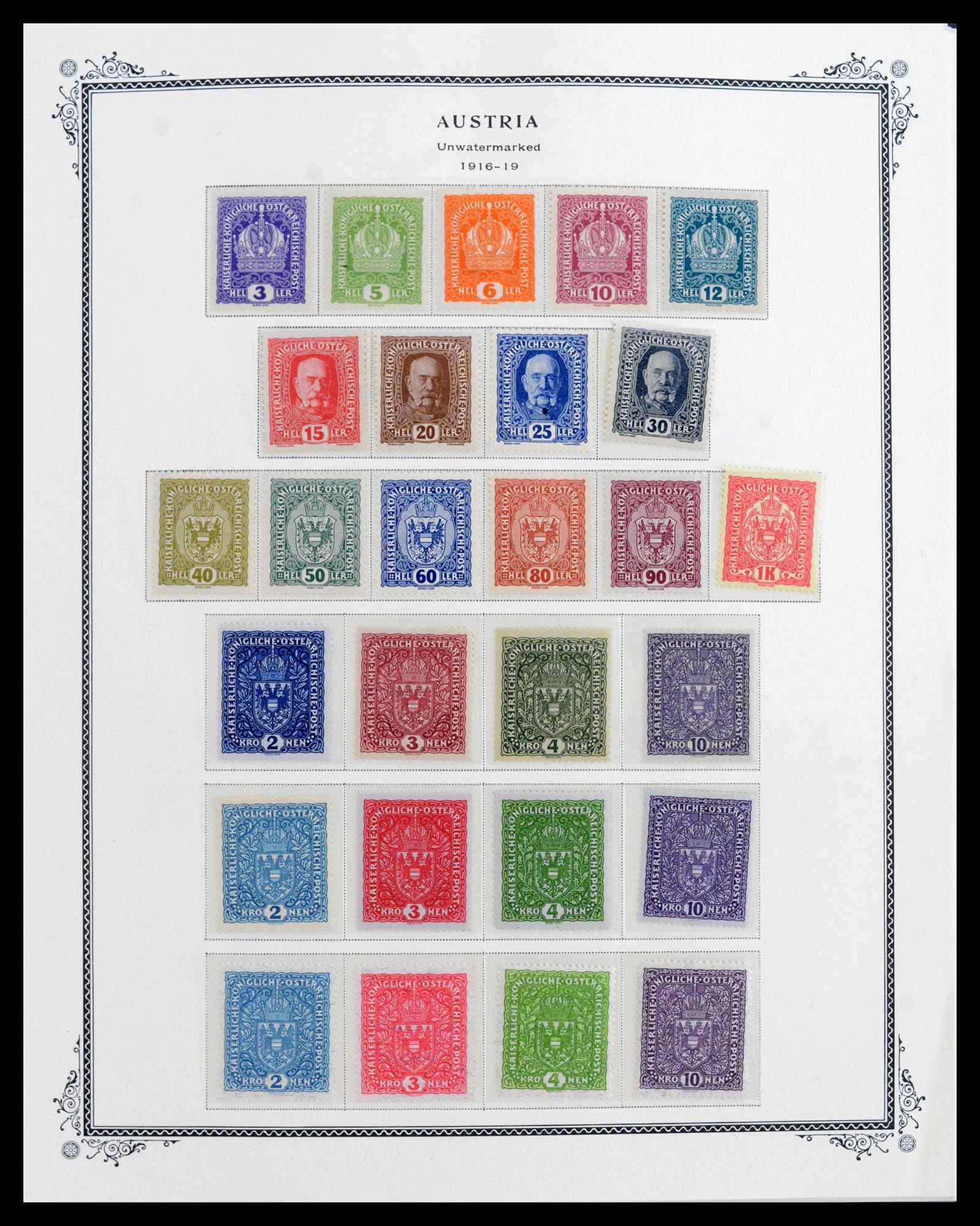 39980 0014 - Stamp collection 39980 Austria TOP collection 1858-1949.