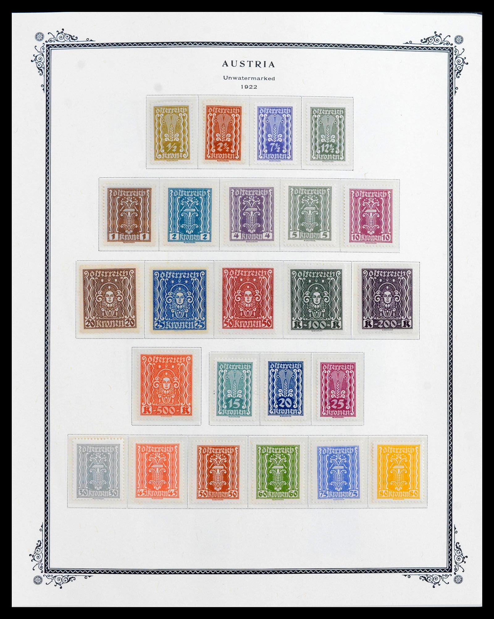 39980 0018 - Stamp collection 39980 Austria TOP collection 1858-1949.