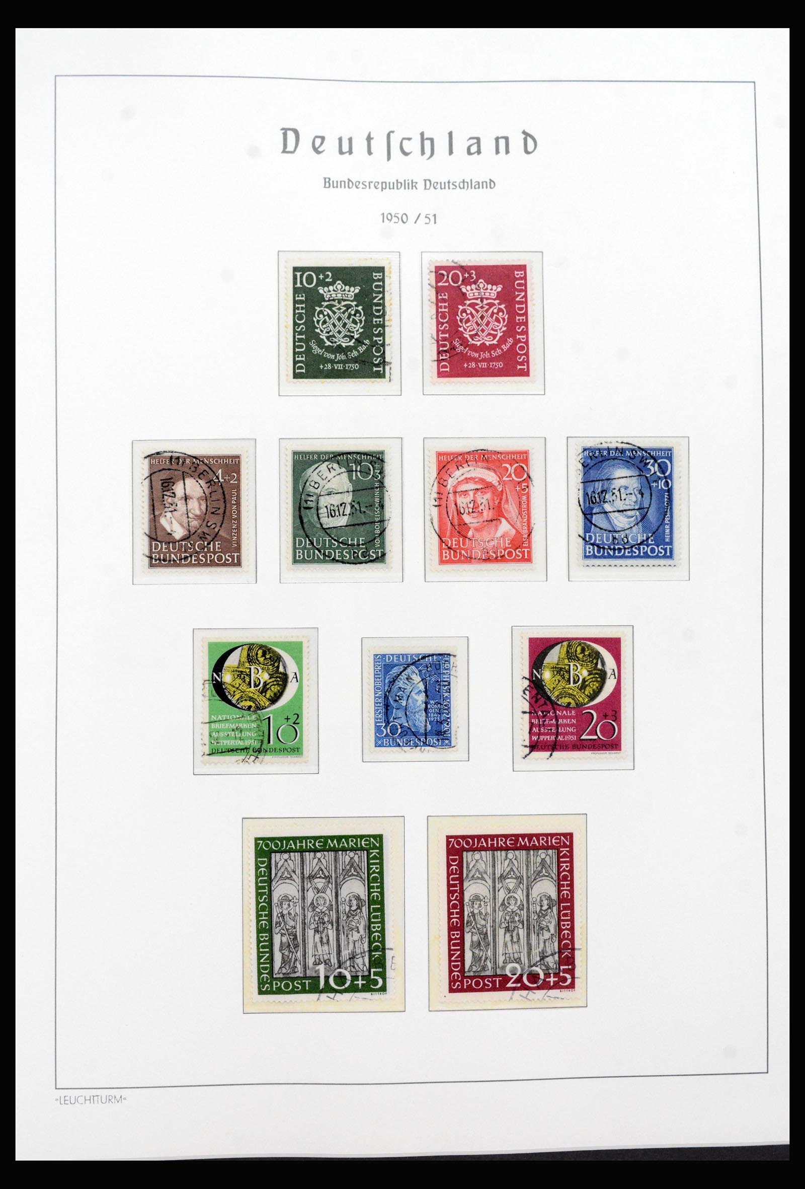 39981 0002 - Postzegelverzameling 39981 Bund compleet 1949-2020!