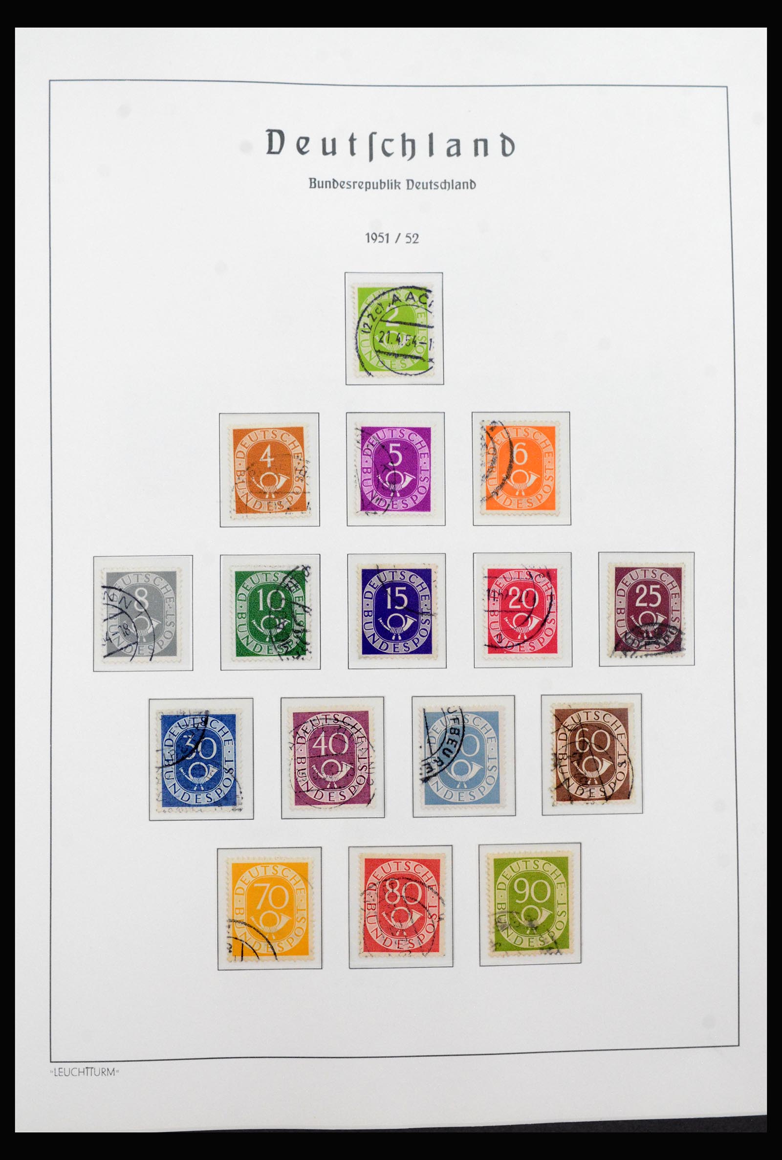 39981 0003 - Postzegelverzameling 39981 Bund compleet 1949-2020!