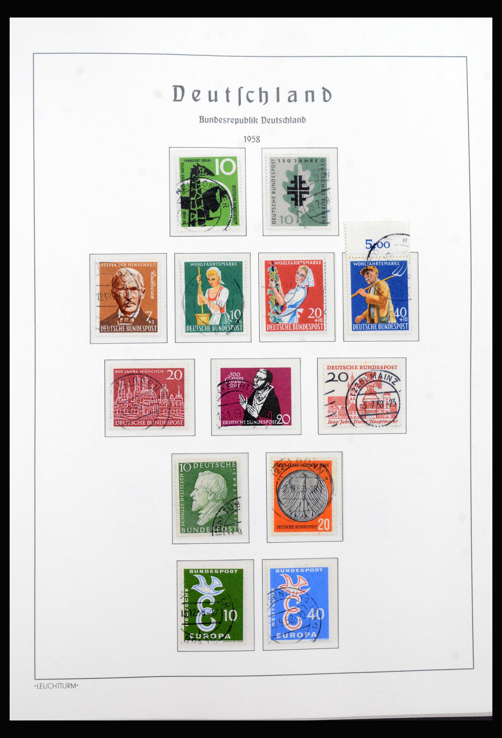 39981 0014 - Postzegelverzameling 39981 Bund compleet 1949-2020!