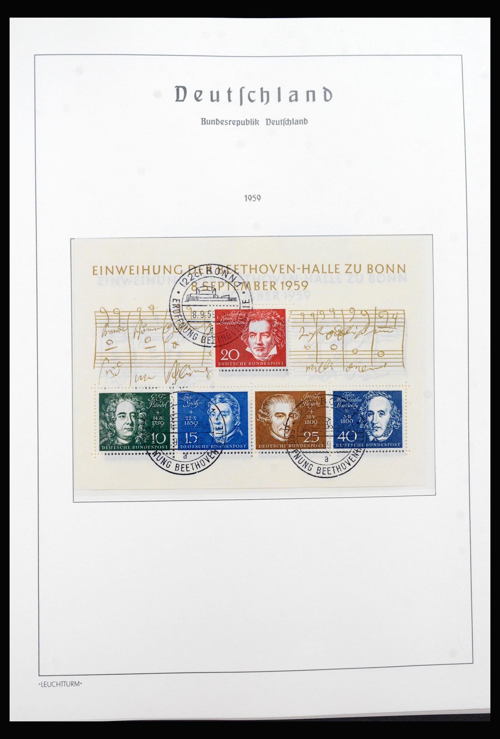 39981 0015 - Postzegelverzameling 39981 Bund compleet 1949-2020!