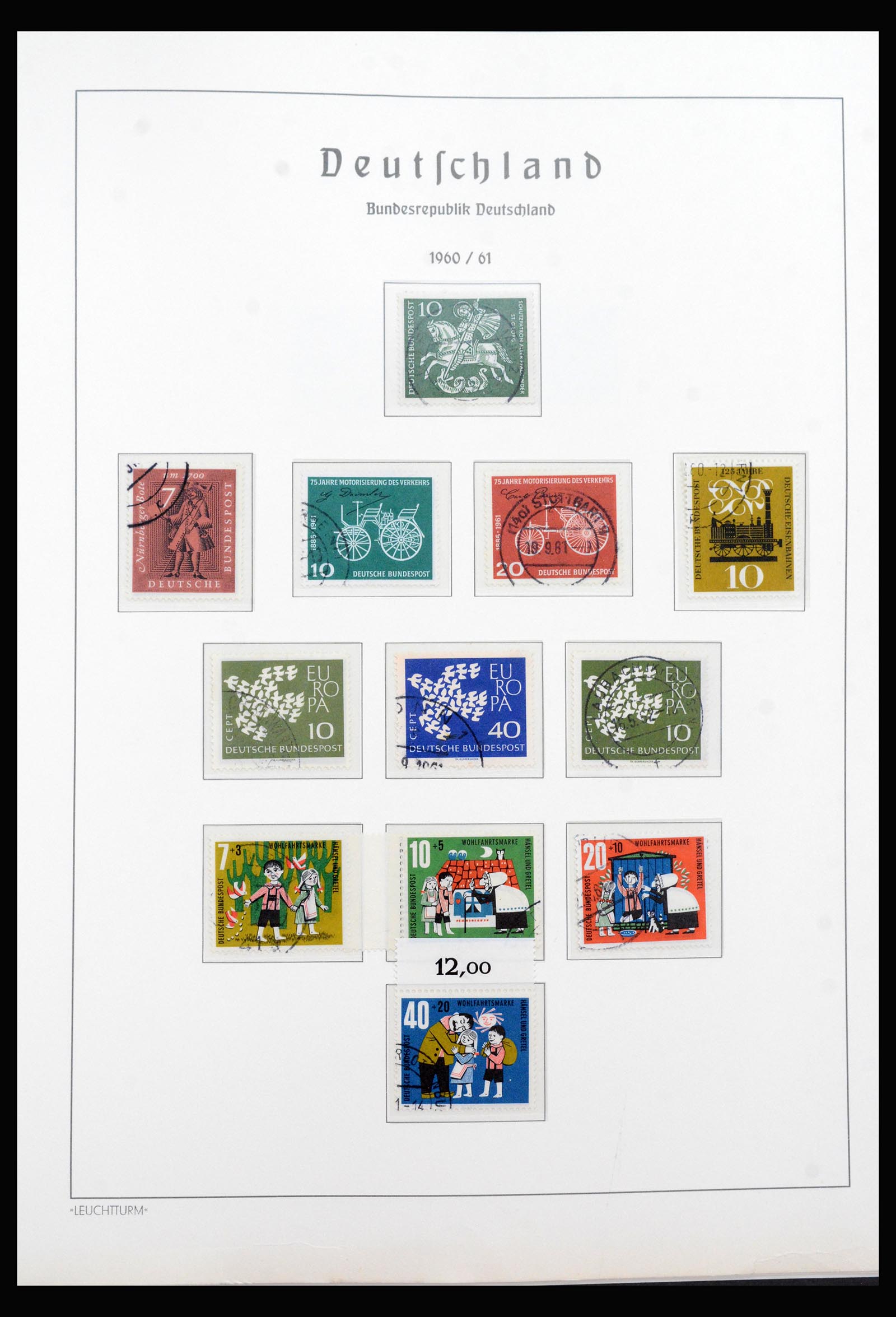 39981 0020 - Postzegelverzameling 39981 Bund compleet 1949-2020!