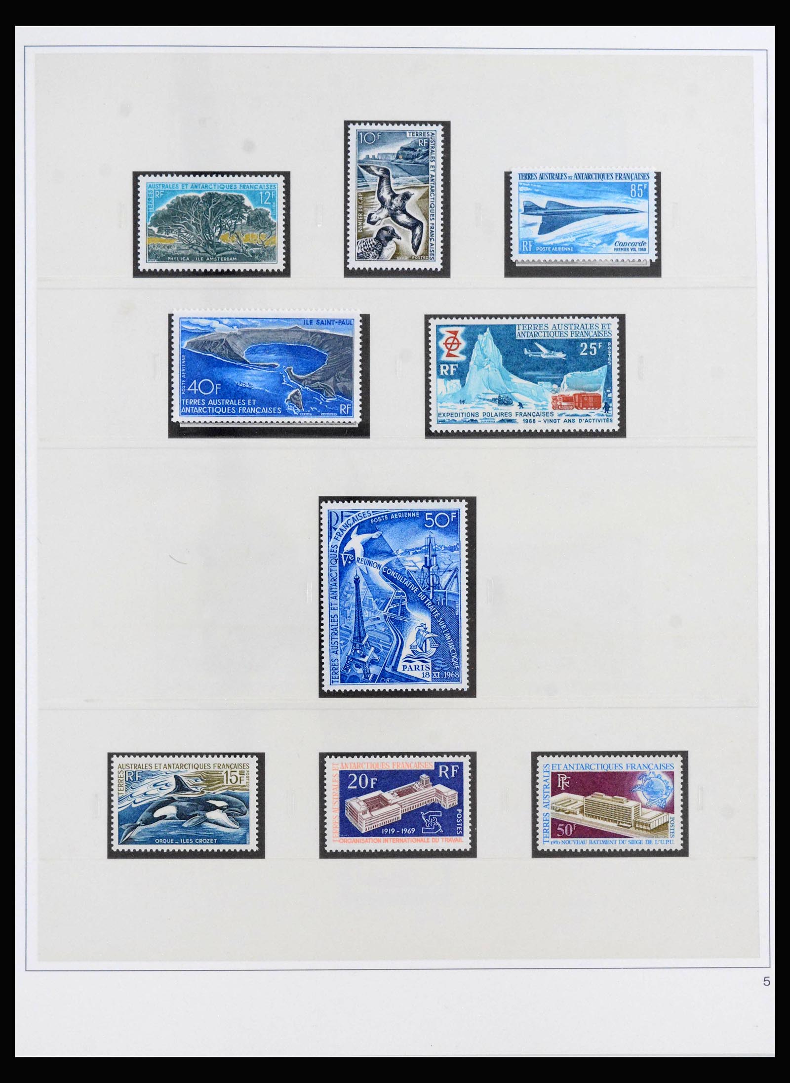 39991 0005 - Postzegelverzameling 39991 TAAF compleet 1948-2002.