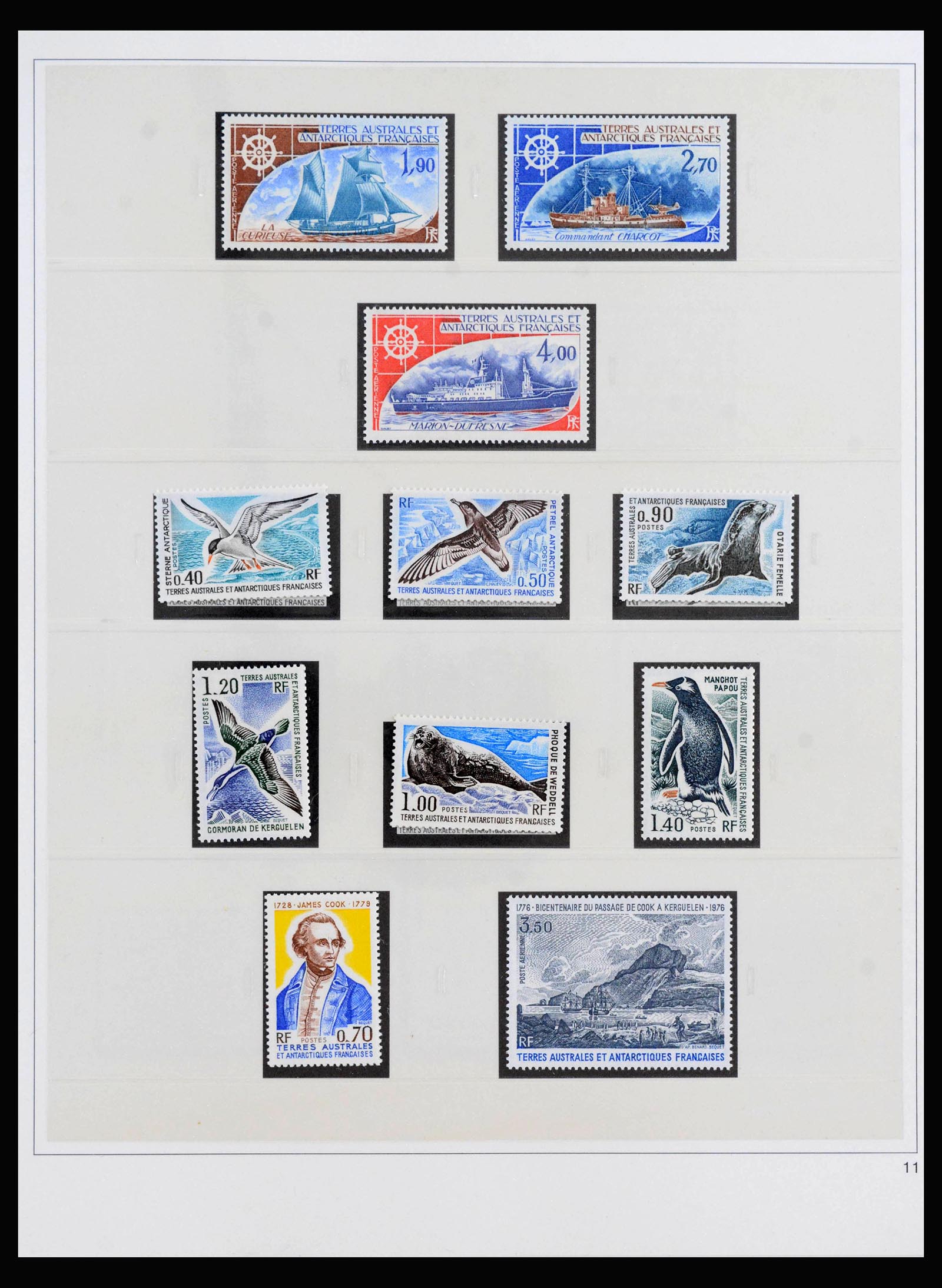 39991 0011 - Postzegelverzameling 39991 TAAF compleet 1948-2002.