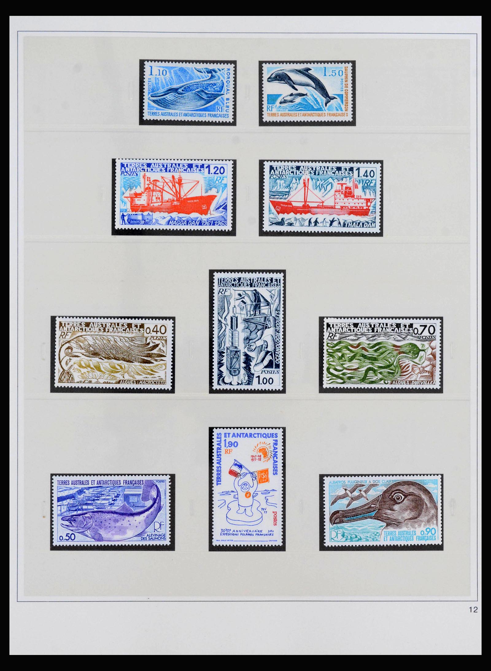 39991 0012 - Postzegelverzameling 39991 TAAF compleet 1948-2002.